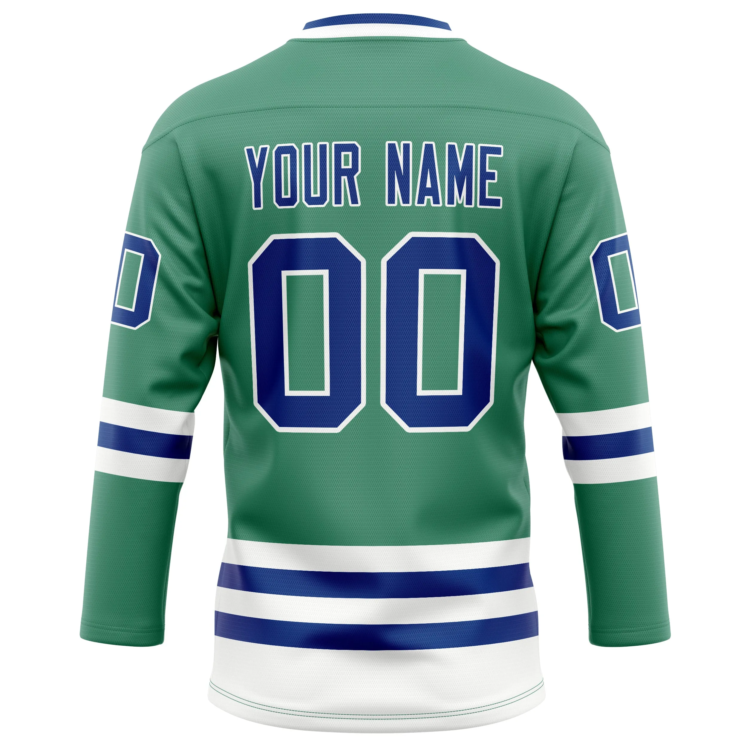 Custom Green Royal Solid Colour Hockey Jersey sold by Tailorly product image thumbnail 4