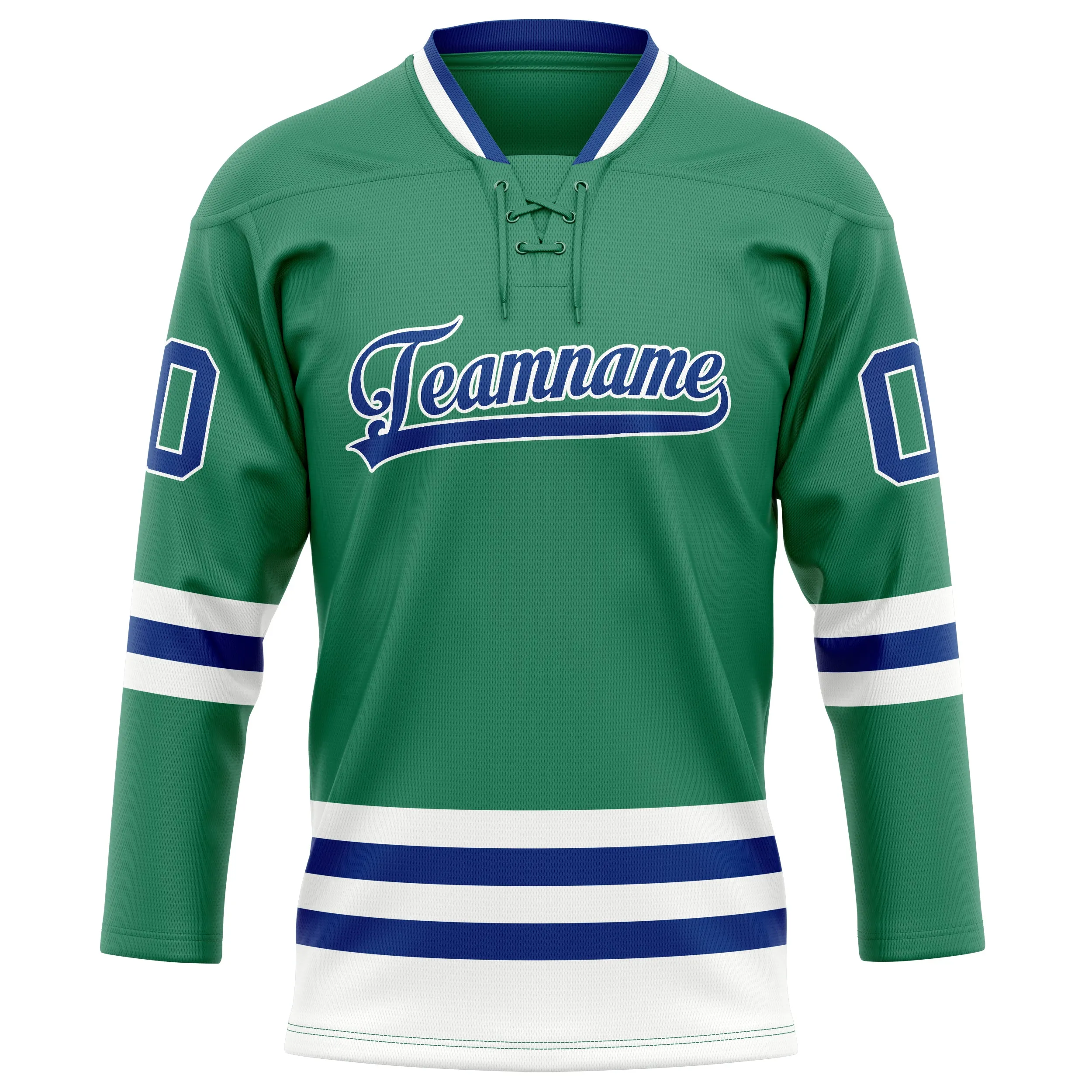 Custom Green Royal Solid Colour Hockey Jersey sold by Tailorly product image thumbnail 2