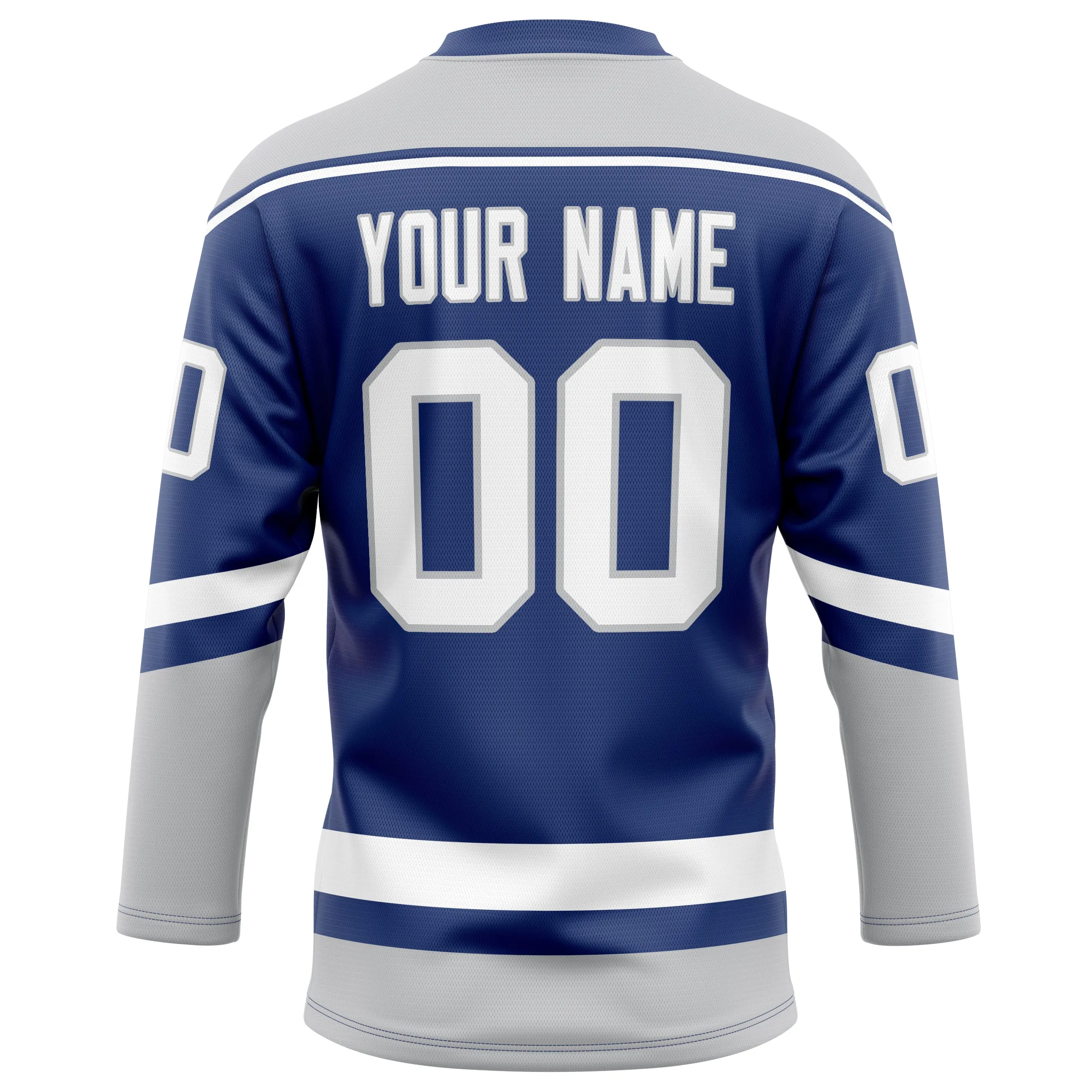 Custom Royal Gray Solid Colour Hockey Jersey sold by Tailorly product image thumbnail 4