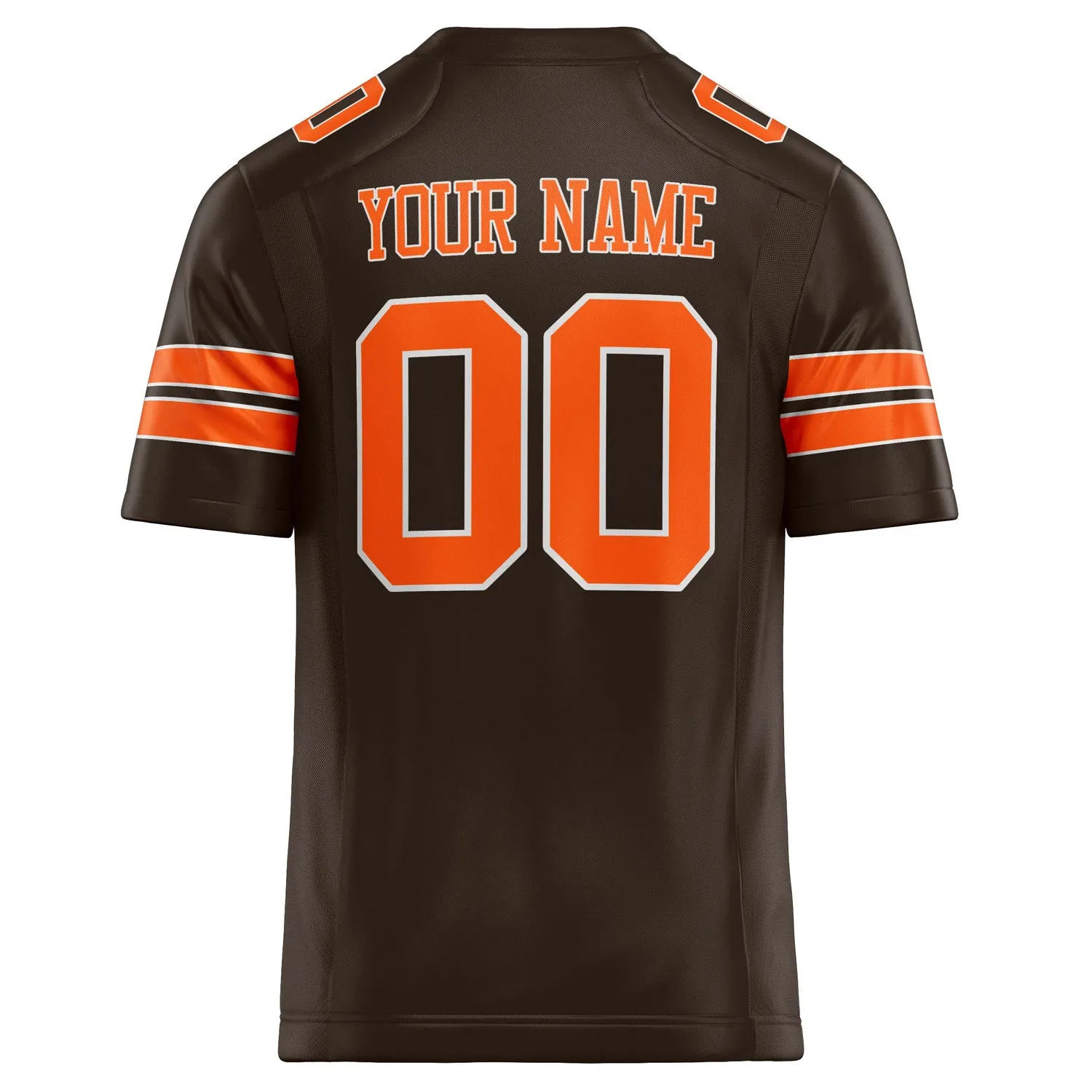 Custom orange Solid Colour Football Jersey sold by Tailorly product image thumbnail 4