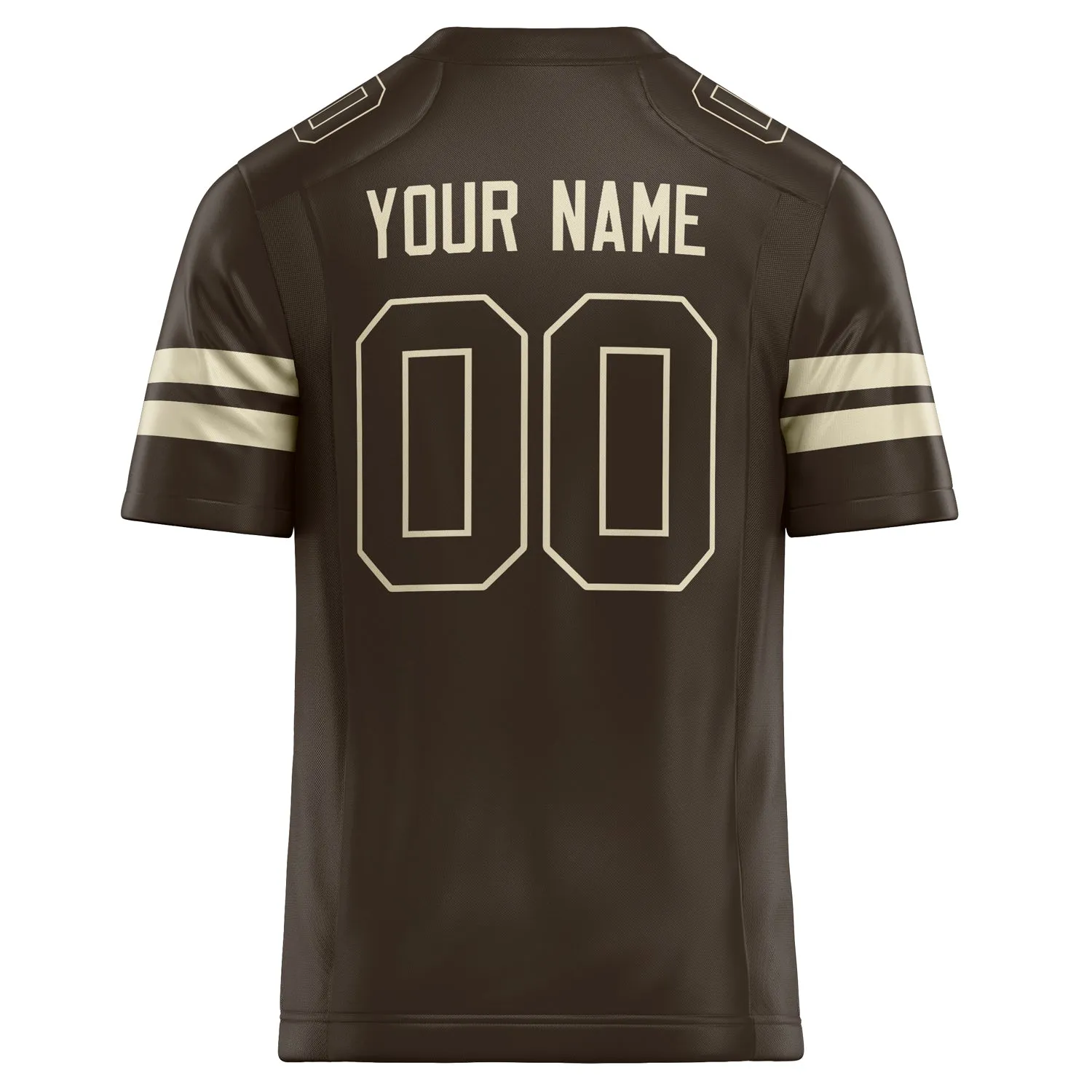 Custom cream Solid Colour Football Jersey sold by Tailorly product image thumbnail 4