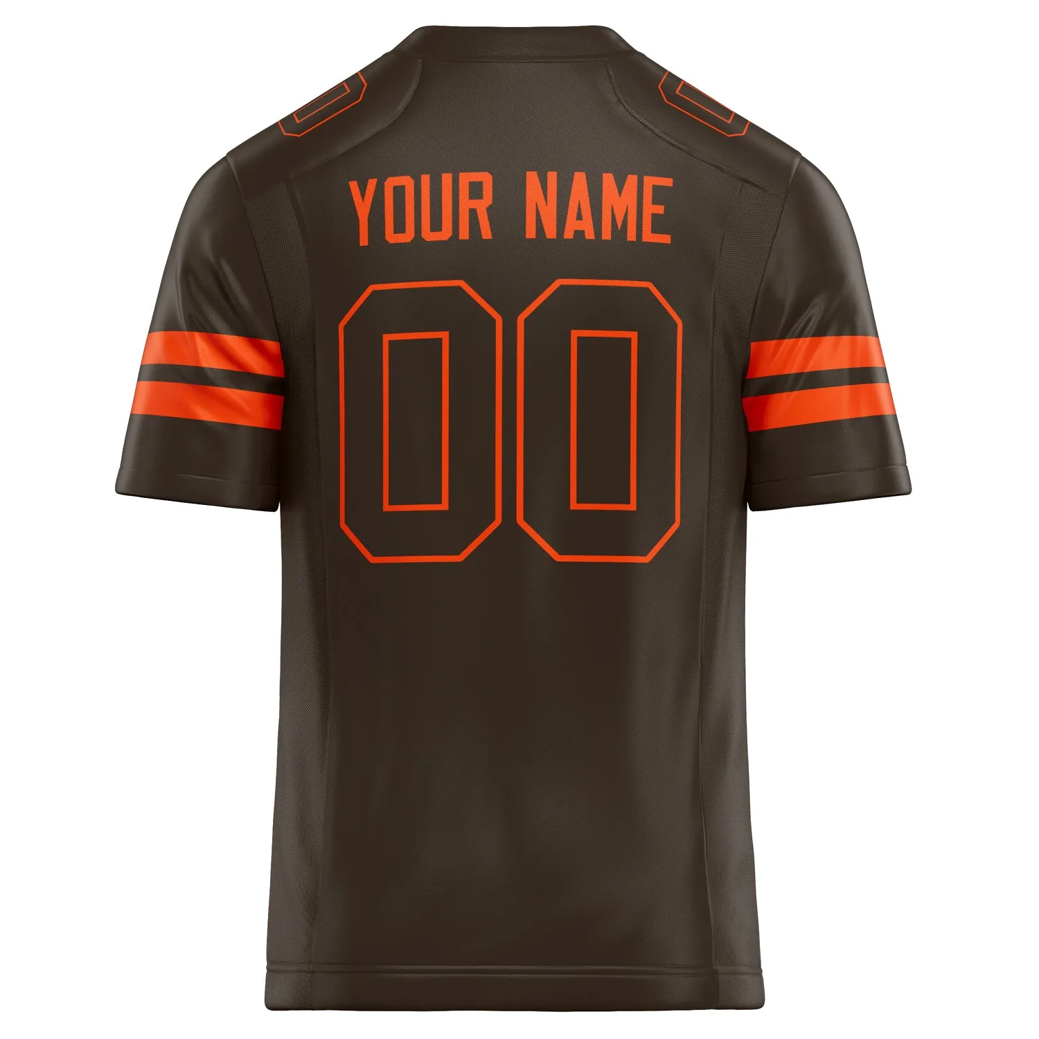 Custom orange Solid Colour Football Jersey sold by Tailorly product image thumbnail 4
