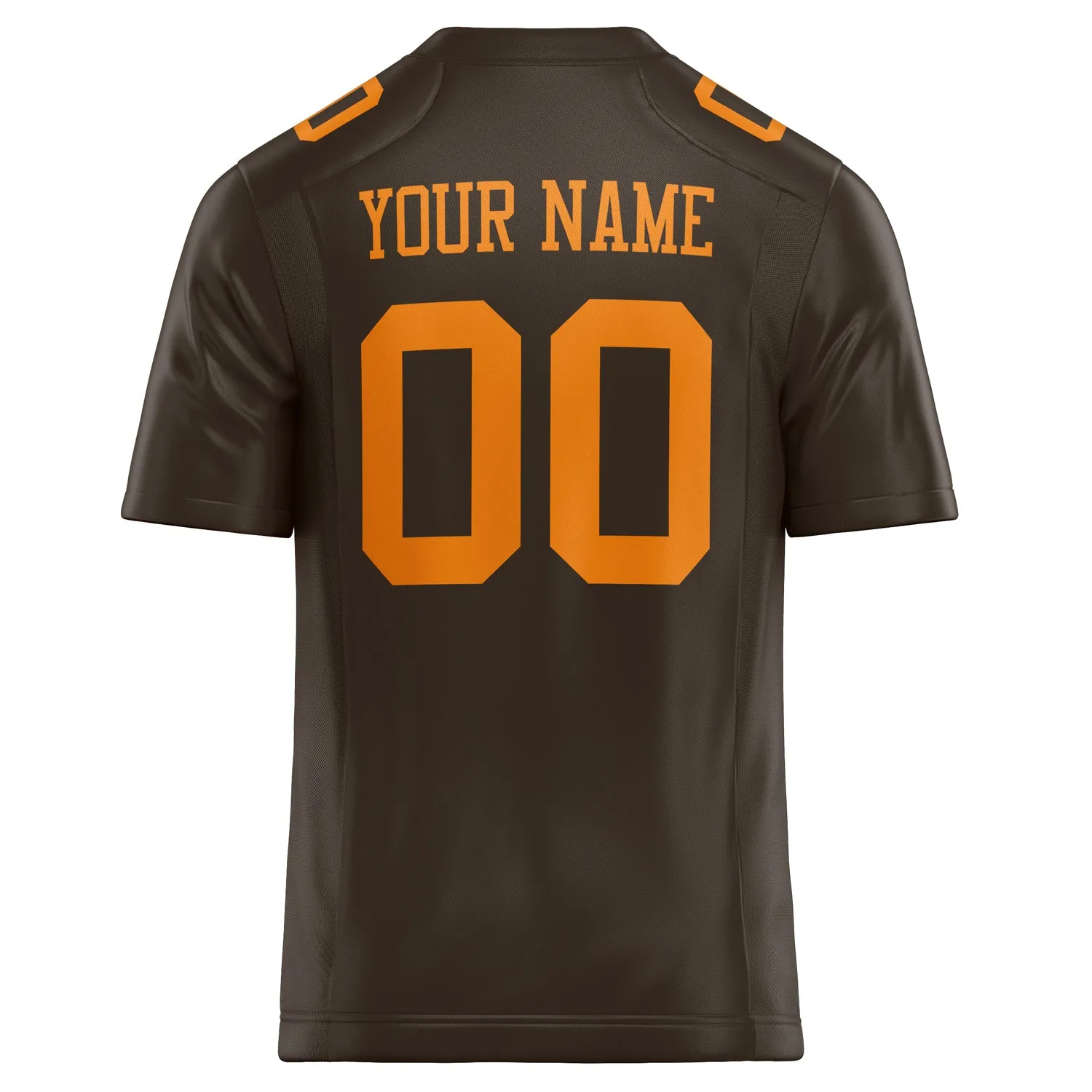Custom orange Solid Colour Football Jersey sold by Tailorly product image thumbnail 4