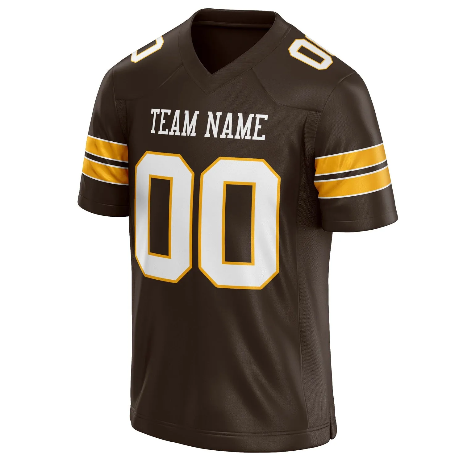 Custom White Solid Colour Football Jersey sold by Tailorly product image thumbnail 3