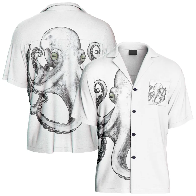 Octopus Hawaiian Shirt sold by Tailorly