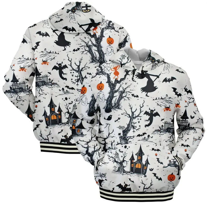 Halloween Pattern Hoodies made by Tailorly
