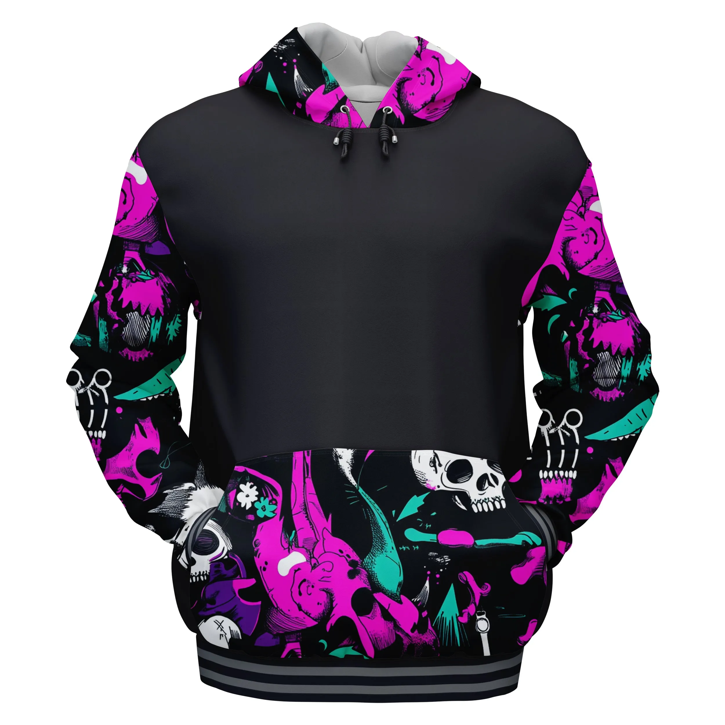 Geisha Samurai Hoodies sold by Tailorly product image thumbnail 2