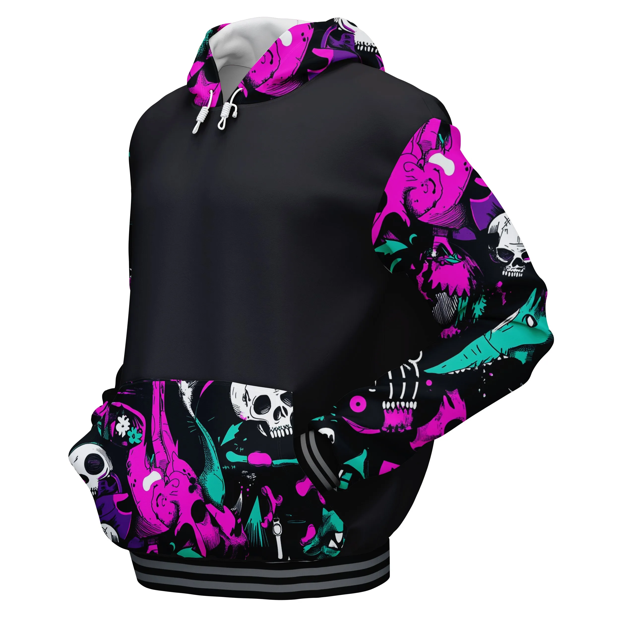 Geisha Samurai Hoodies sold by Tailorly product image thumbnail 3