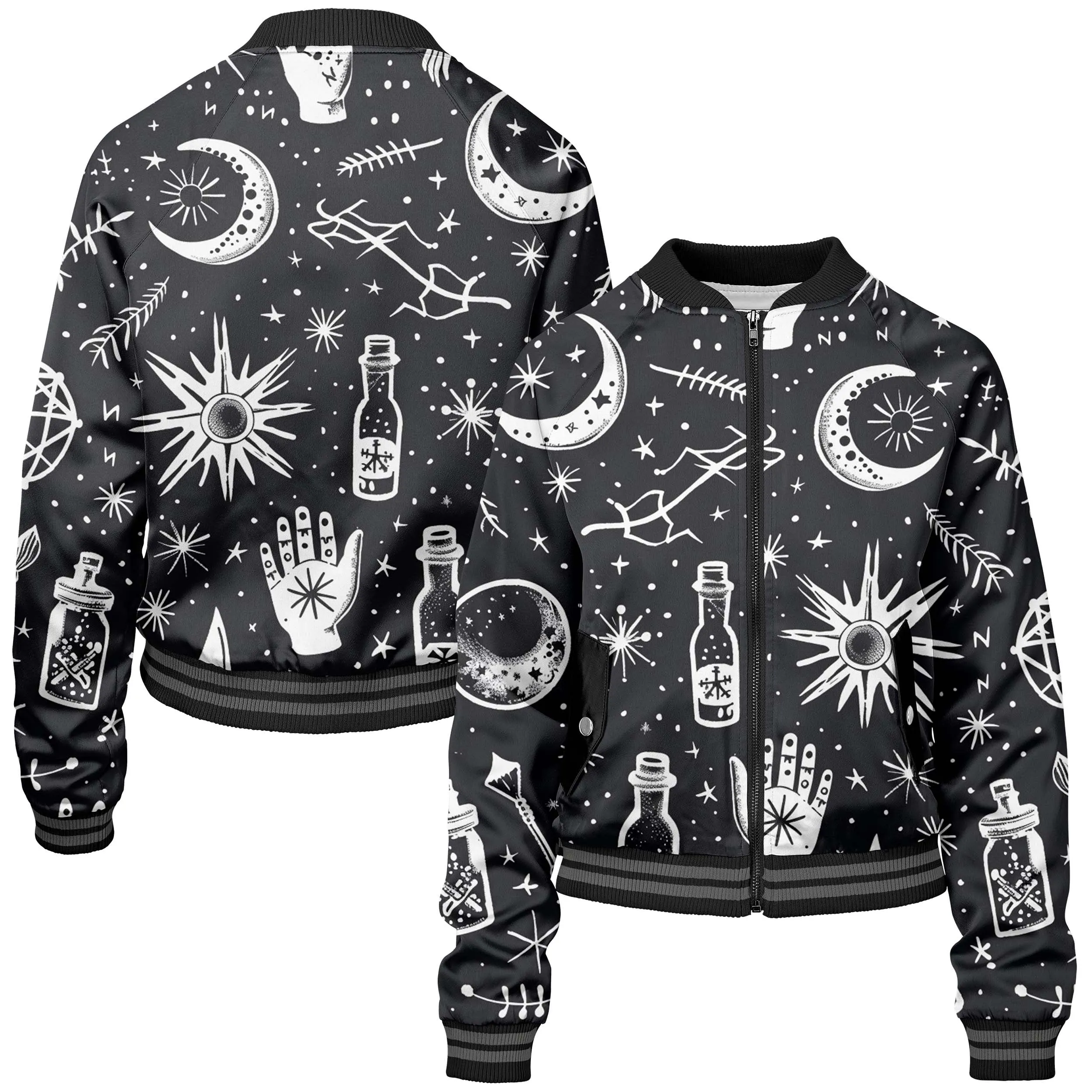 Enchanted Items Women bomber jacket sold by Tailorly