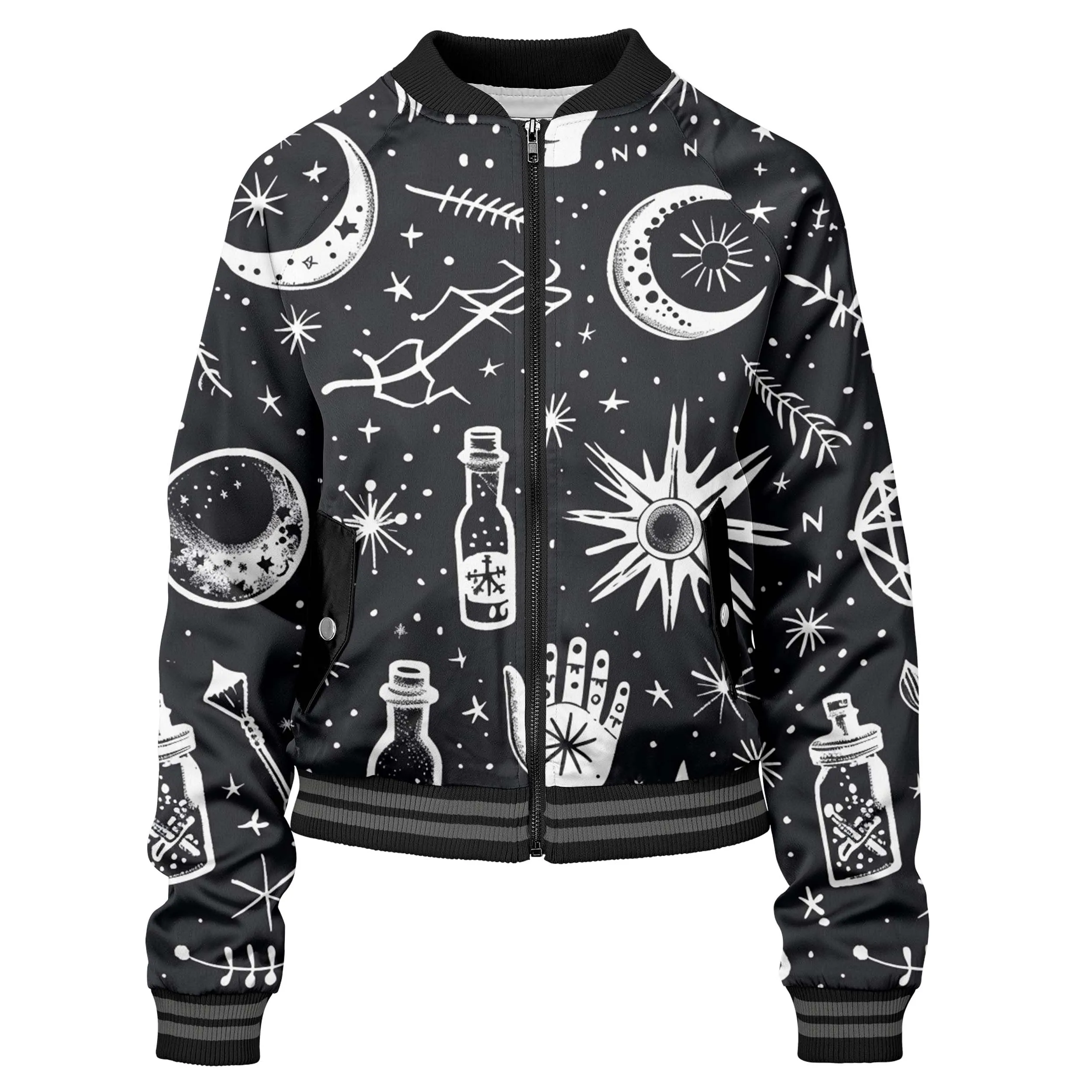 Enchanted Items Women bomber jacket sold by Tailorly product image thumbnail 2