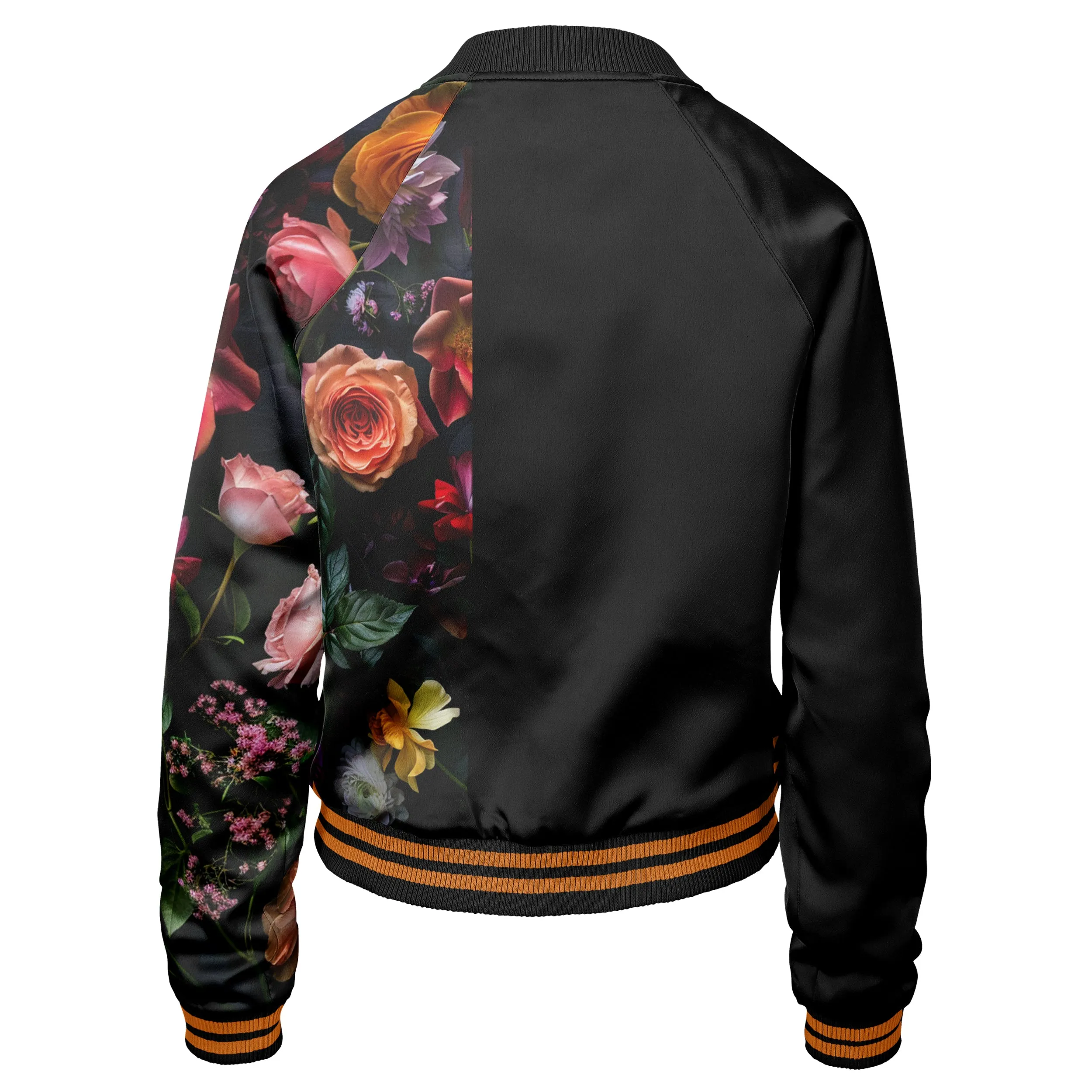 Vintage Flowers Women bomber jacket sold by Tailorly product image thumbnail 4
