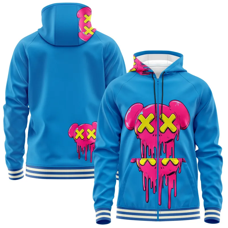 Drip Bear Zip Up Hoodies sold by Tailorly