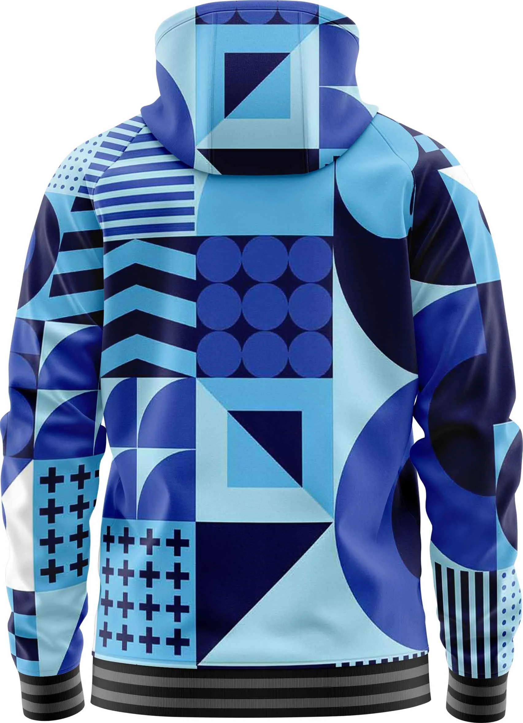 Mosaic Zip Up Hoodies sold by Tailorly product image thumbnail 4