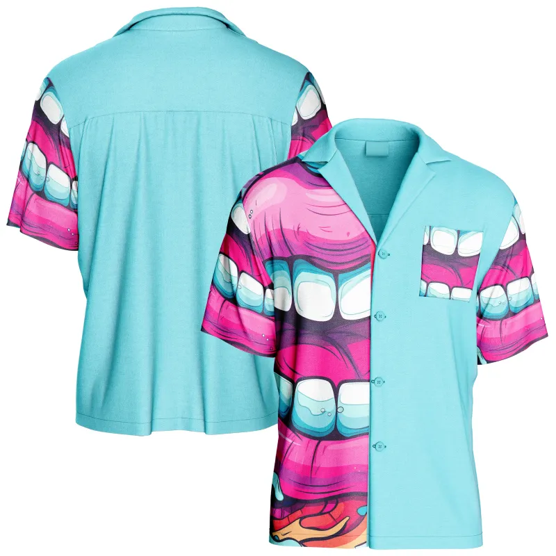 Zombie Mouth Hawaiian Shirt sold by Tailorly