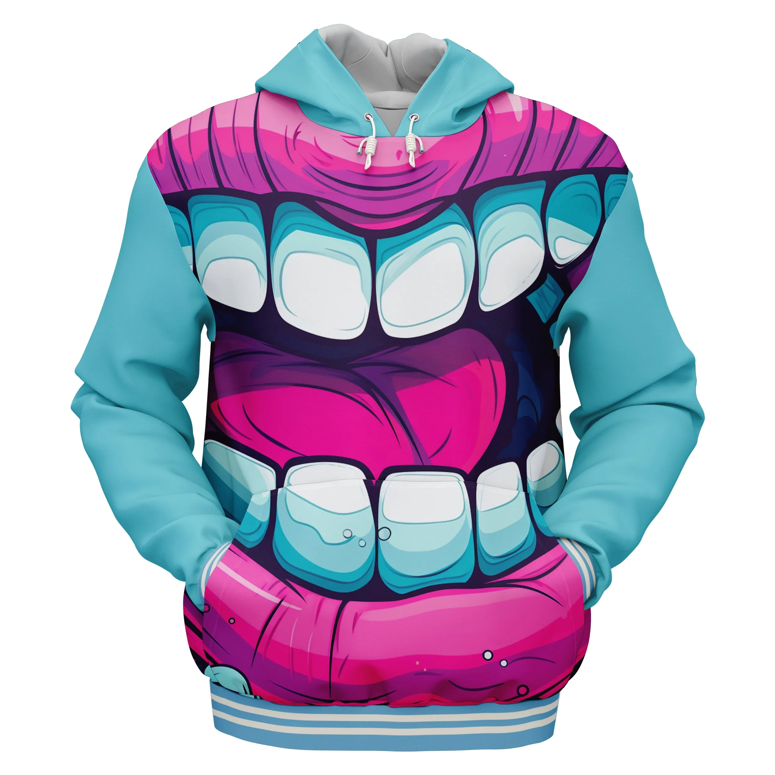 Zombie Mouth Hoodies sold by Tailorly product image thumbnail 2