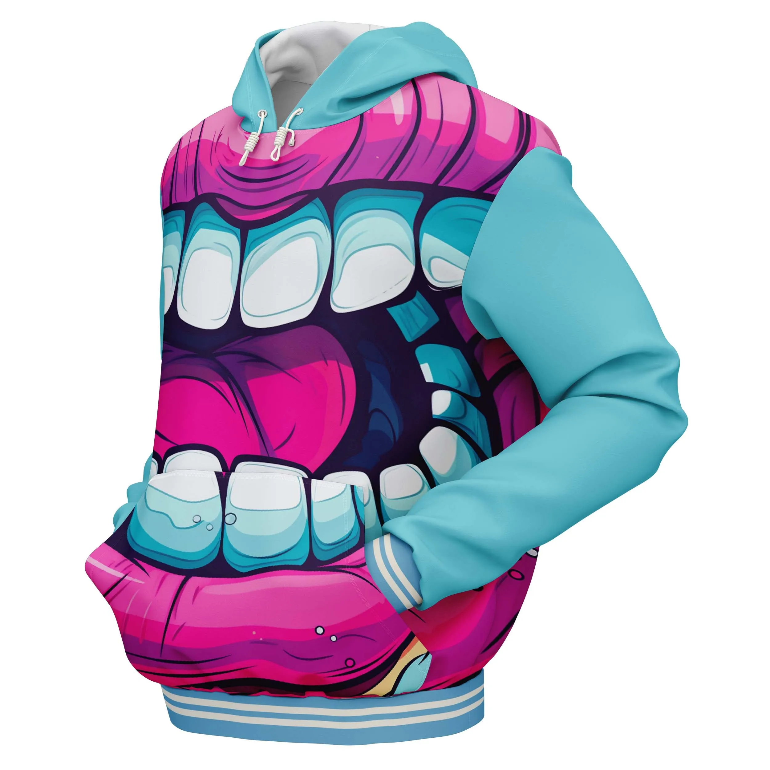 Zombie Mouth Hoodies sold by Tailorly product image thumbnail 3