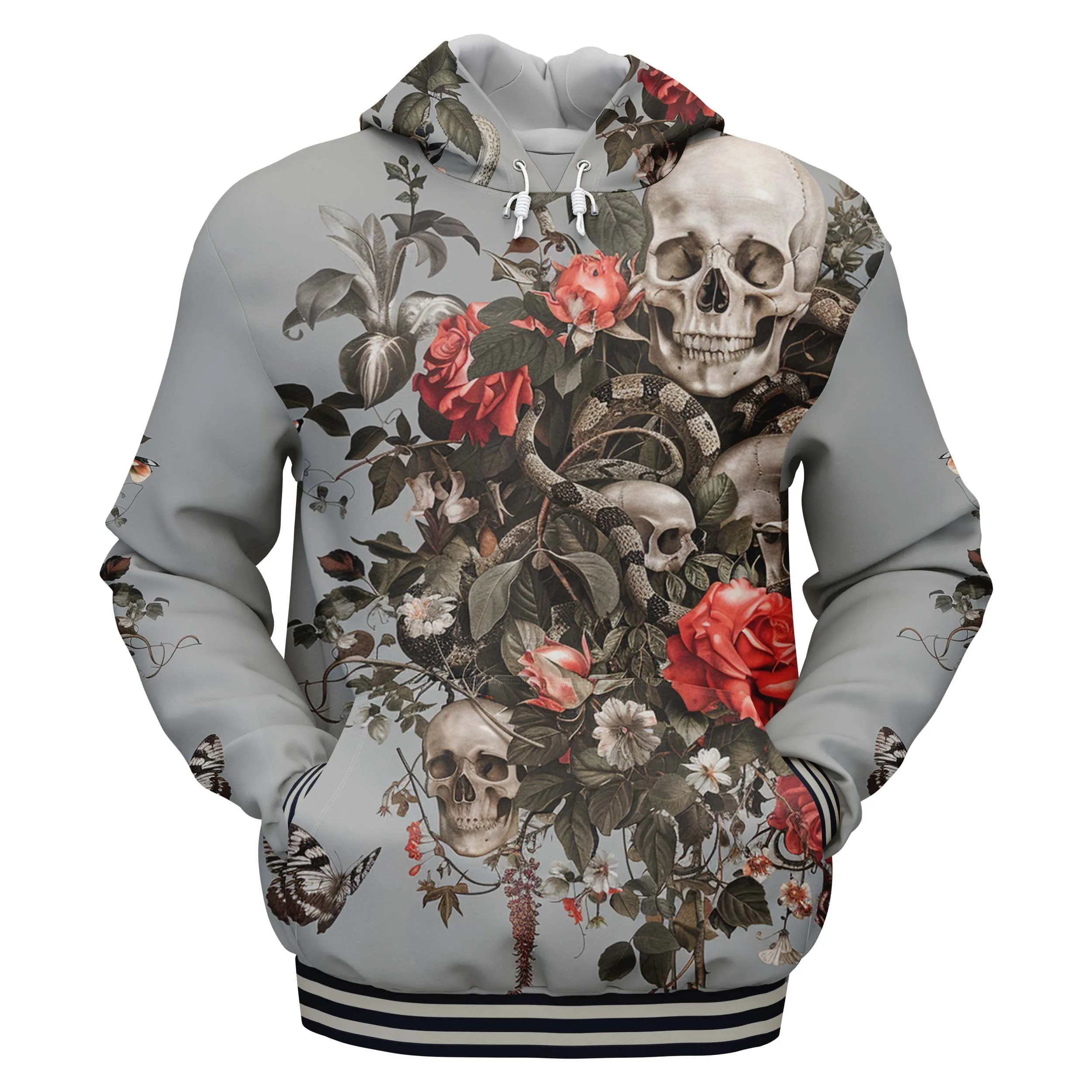 Floral Space2 Hoodies sold by Tailorly product image thumbnail 2