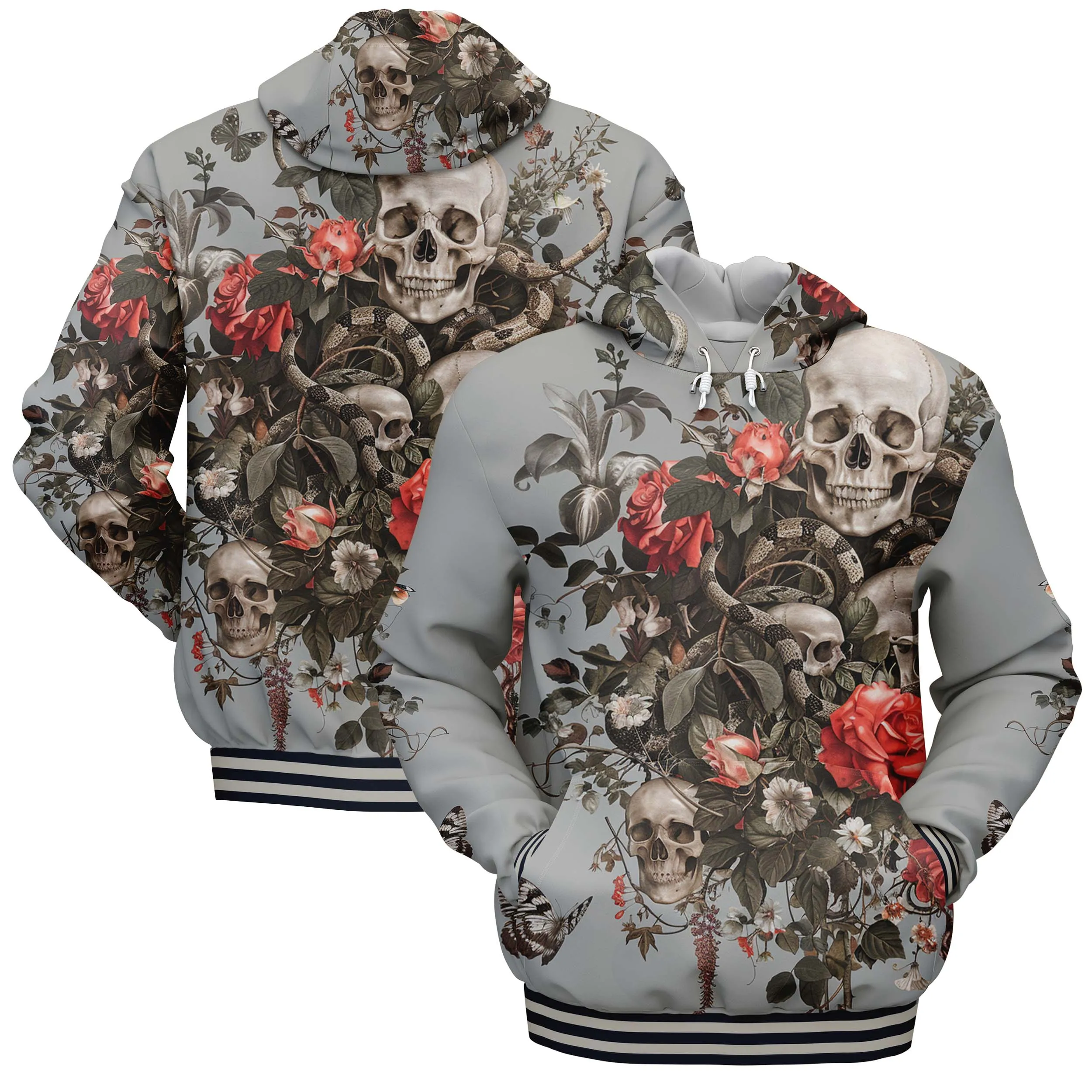 Floral Space2 Hoodies sold by Tailorly