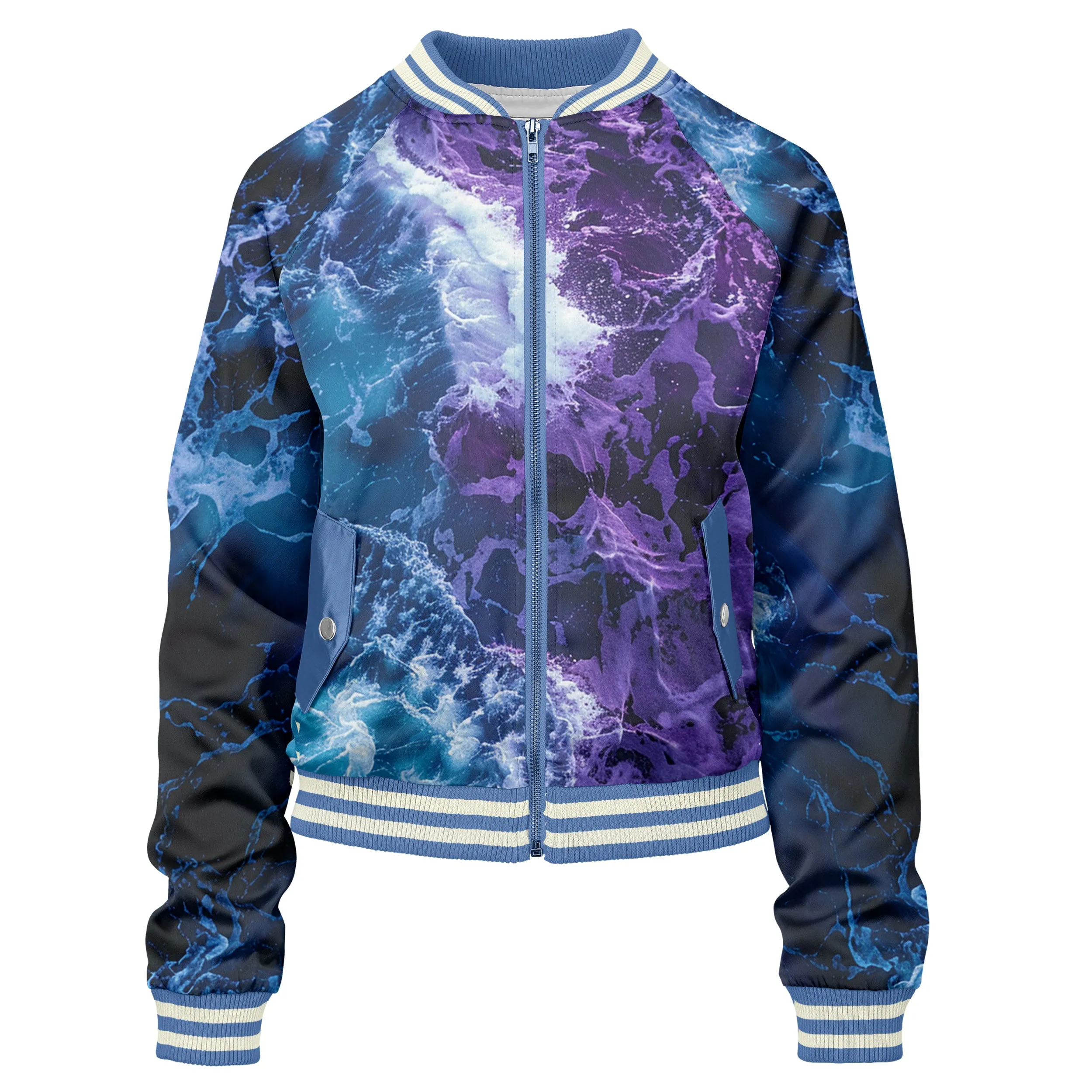 System Failure Women bomber jacket sold by Tailorly product image thumbnail 2
