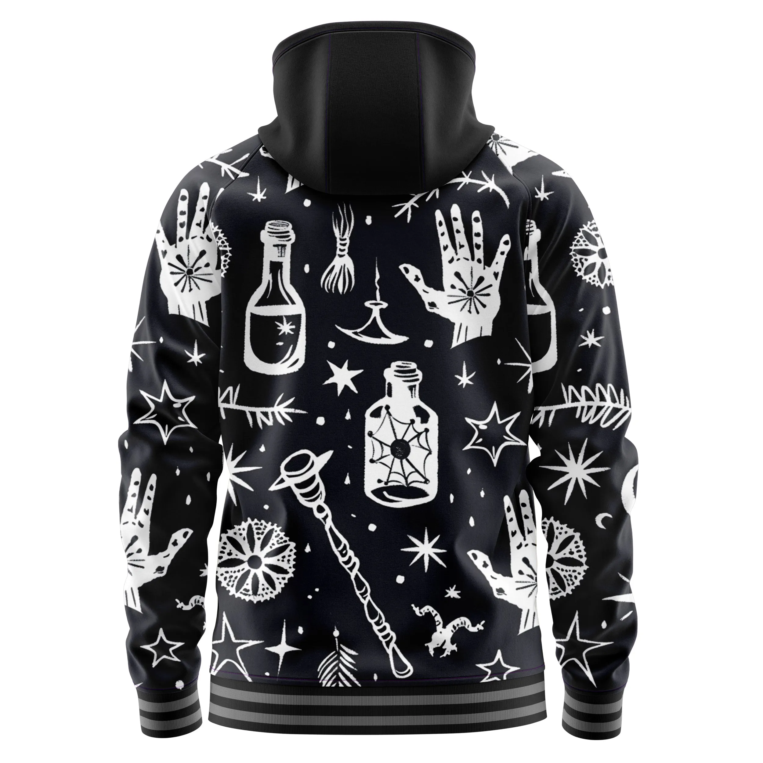 Enchanted Items Zip Up Hoodies sold by Tailorly product image thumbnail 4