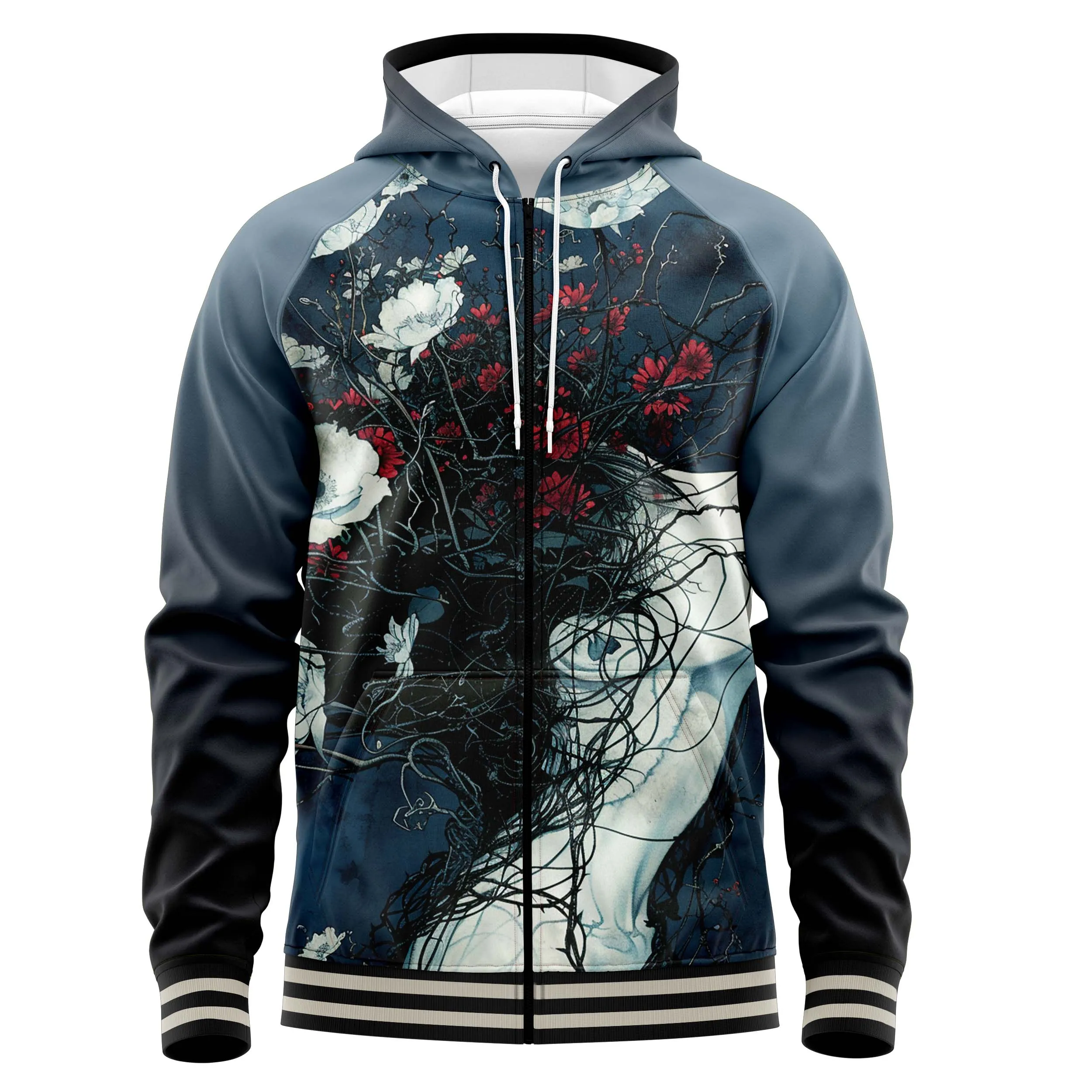 Day To Night Zip Up Hoodies sold by Tailorly product image thumbnail 2