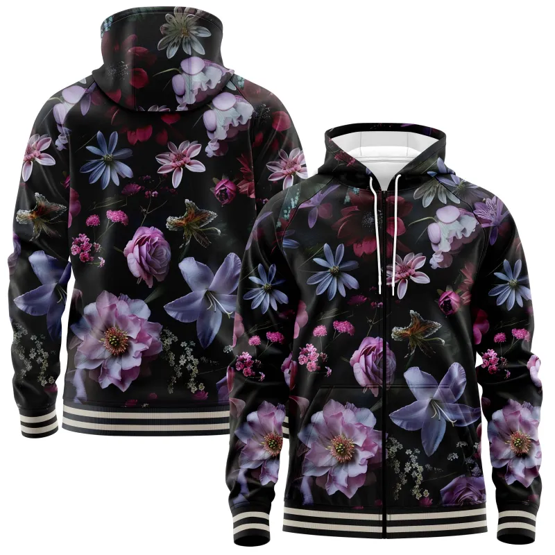 Ocean Plants Zip Up Hoodies sold by Tailorly