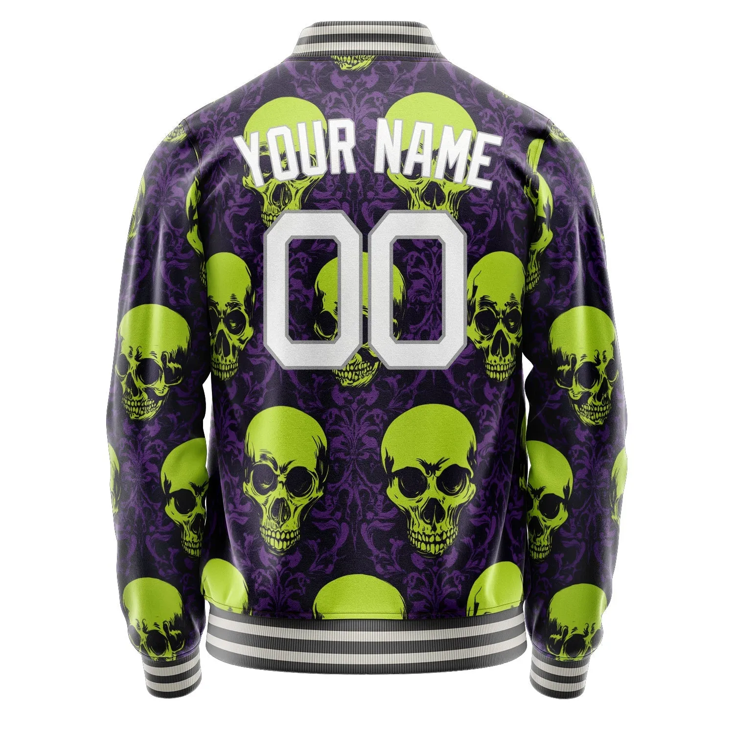 Custom Green Skull Jacket sold by Tailorly product image thumbnail 4