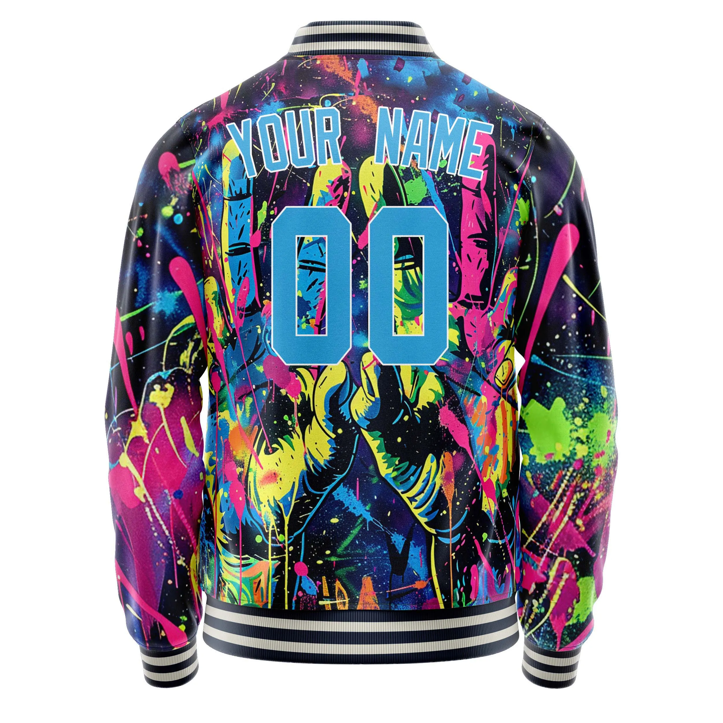 Custom Graffiti Jacket sold by Tailorly product image thumbnail 4