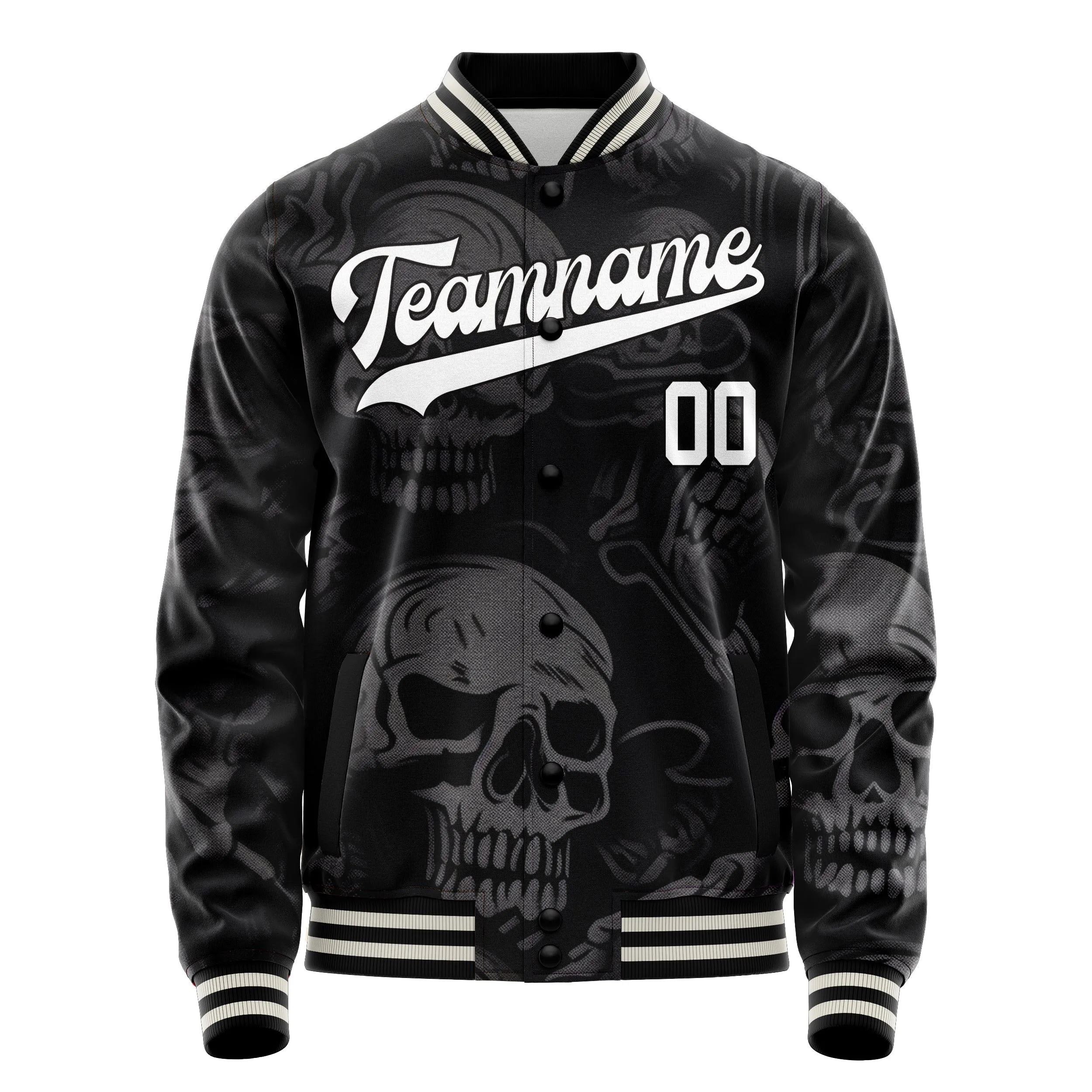 Custom Skull Jacket sold by Tailorly product image thumbnail 2