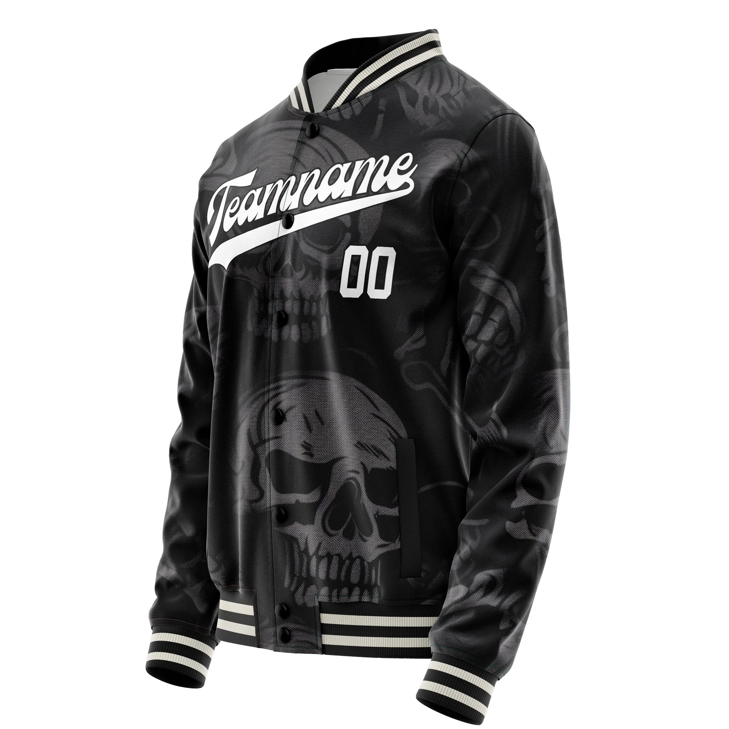 Custom Skull Jacket sold by Tailorly product image thumbnail 3
