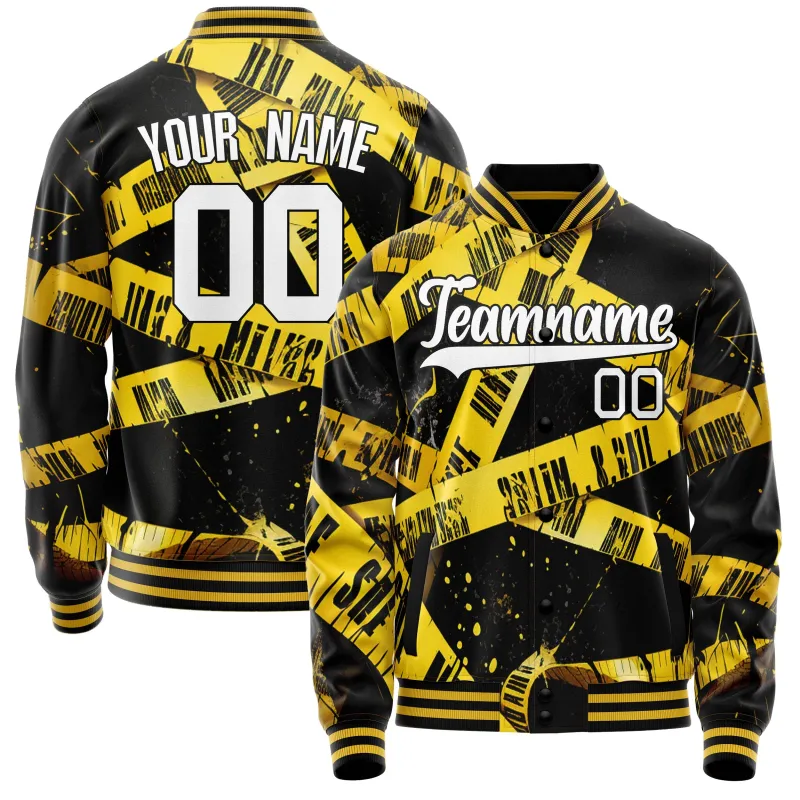 Custom Warning Tape Jacket sold by Tailorly