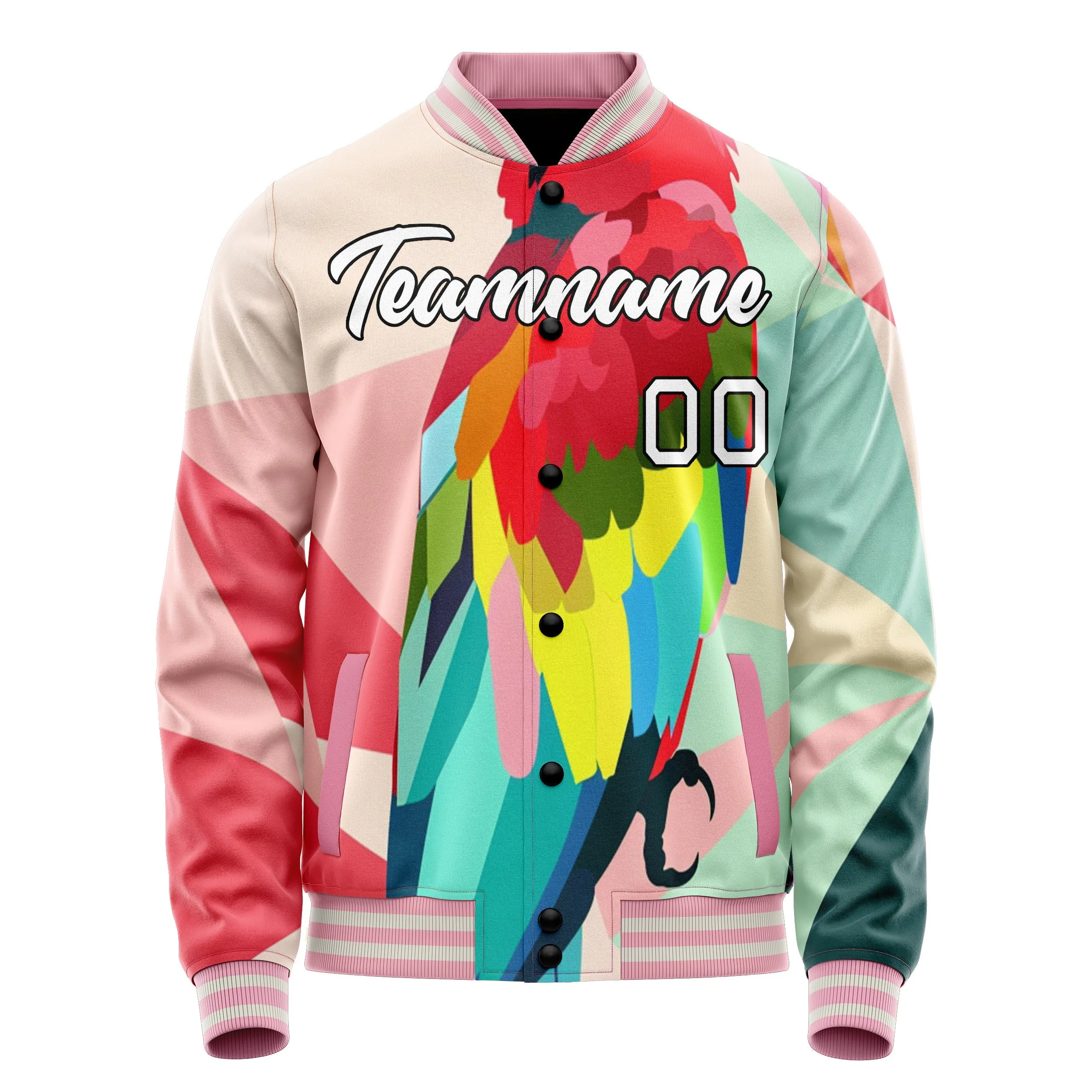Custom Rainbow Pattern Jacket sold by Tailorly product image thumbnail 2