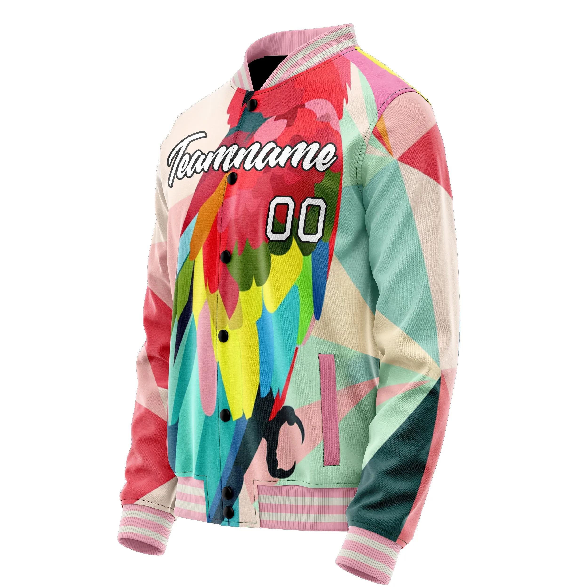 Custom Rainbow Pattern Jacket sold by Tailorly product image thumbnail 3