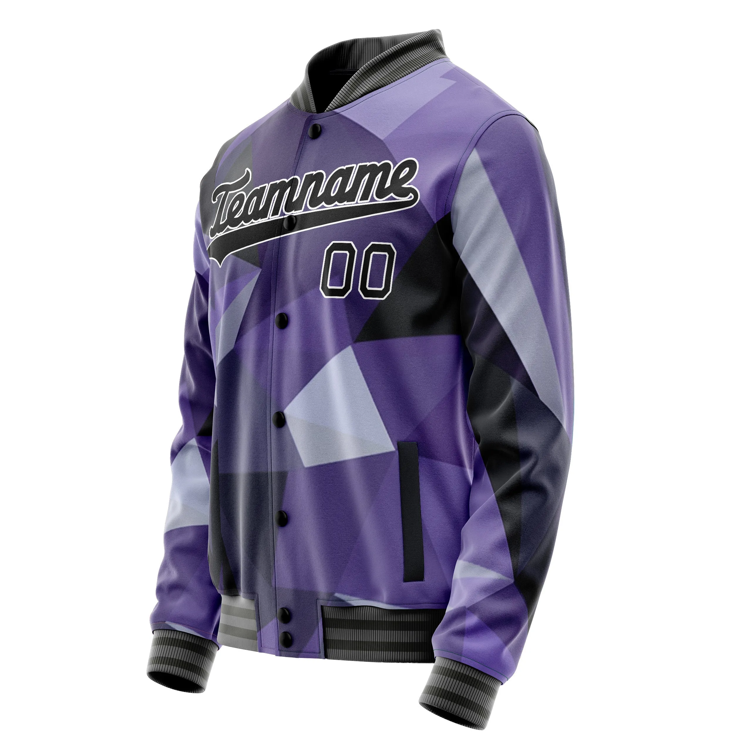 Custom Black Dice Jacket sold by Tailorly product image thumbnail 3