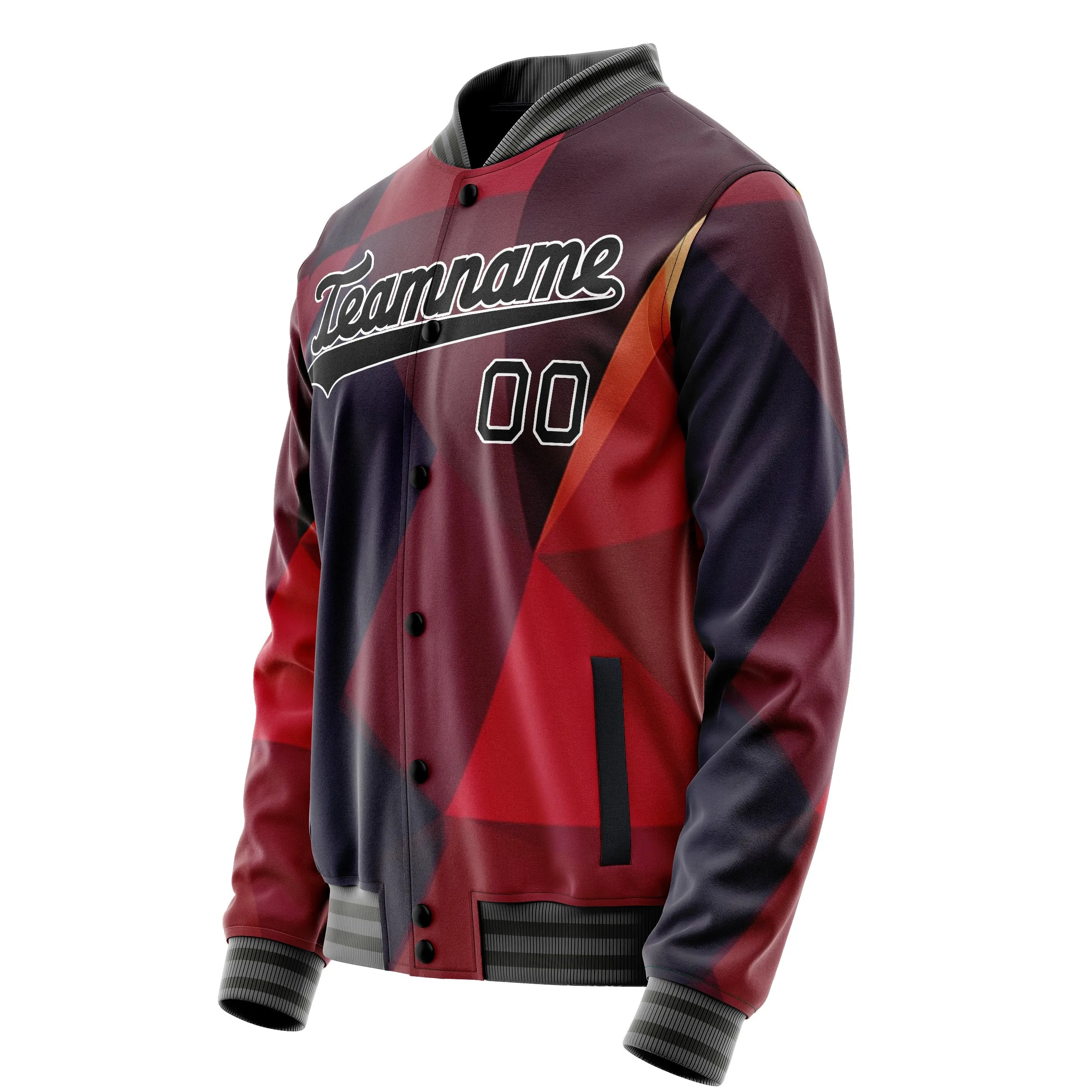 Custom Red Dice Jacket sold by Tailorly product image thumbnail 3