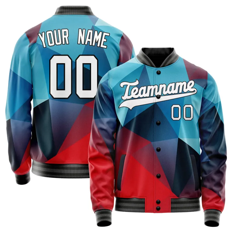 Custom Blue Dice Jacket sold by Tailorly