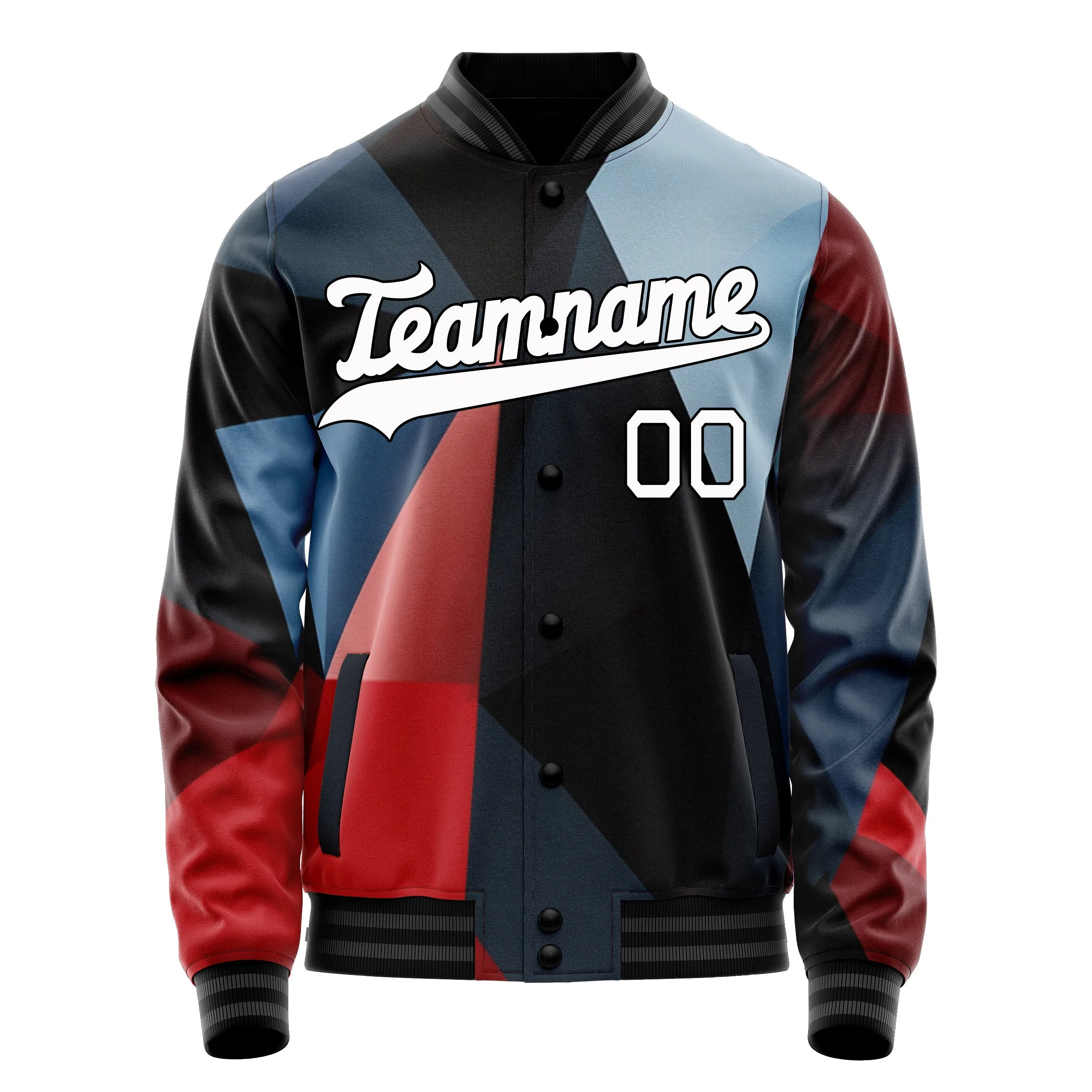Custom Tricolor Dice Jacket sold by Tailorly product image thumbnail 2