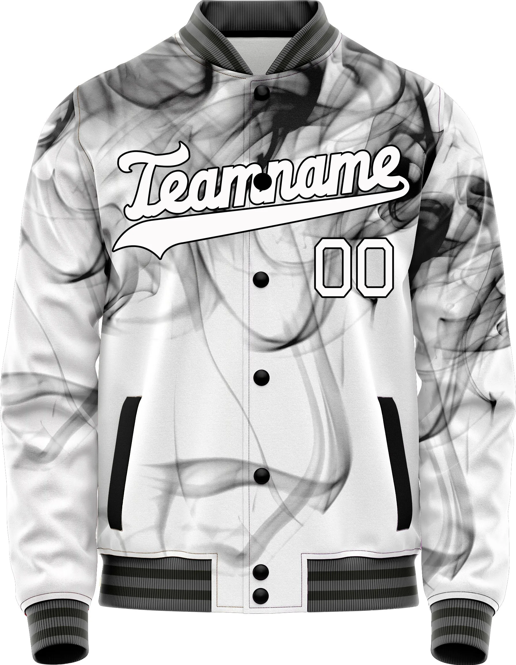 Custom Black Smoke Jacket sold by Tailorly product image thumbnail 2