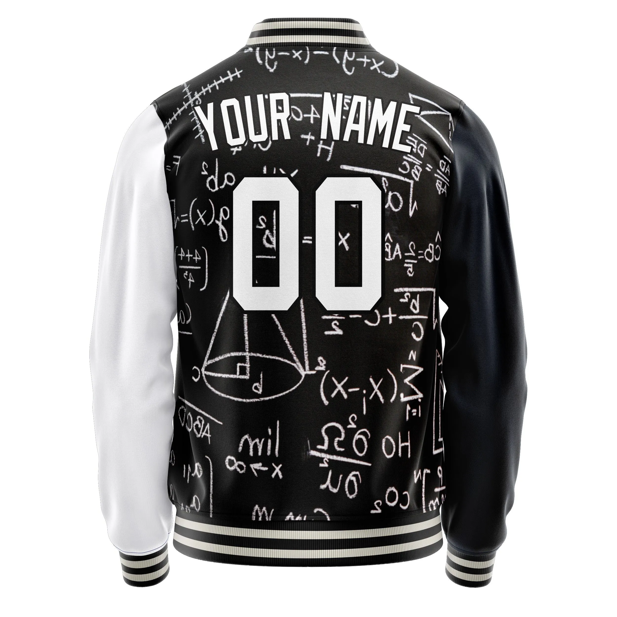 Custom Mathematical Equations Jacket sold by Tailorly product image thumbnail 4