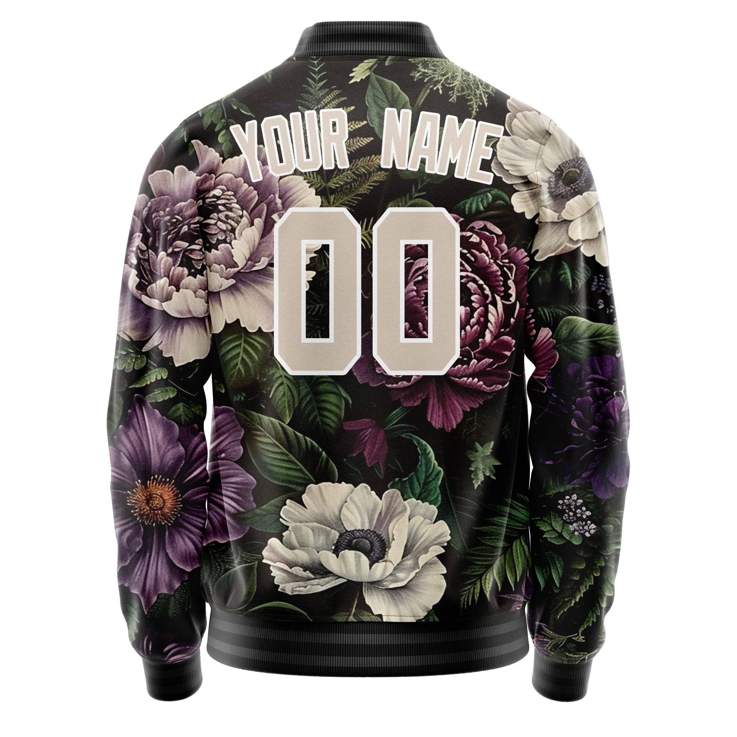 Custom Flower Shrubs Jacket sold by Tailorly product image thumbnail 4