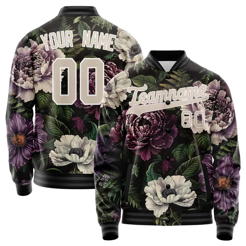 Custom Flower Shrubs Jacket sold by Tailorly