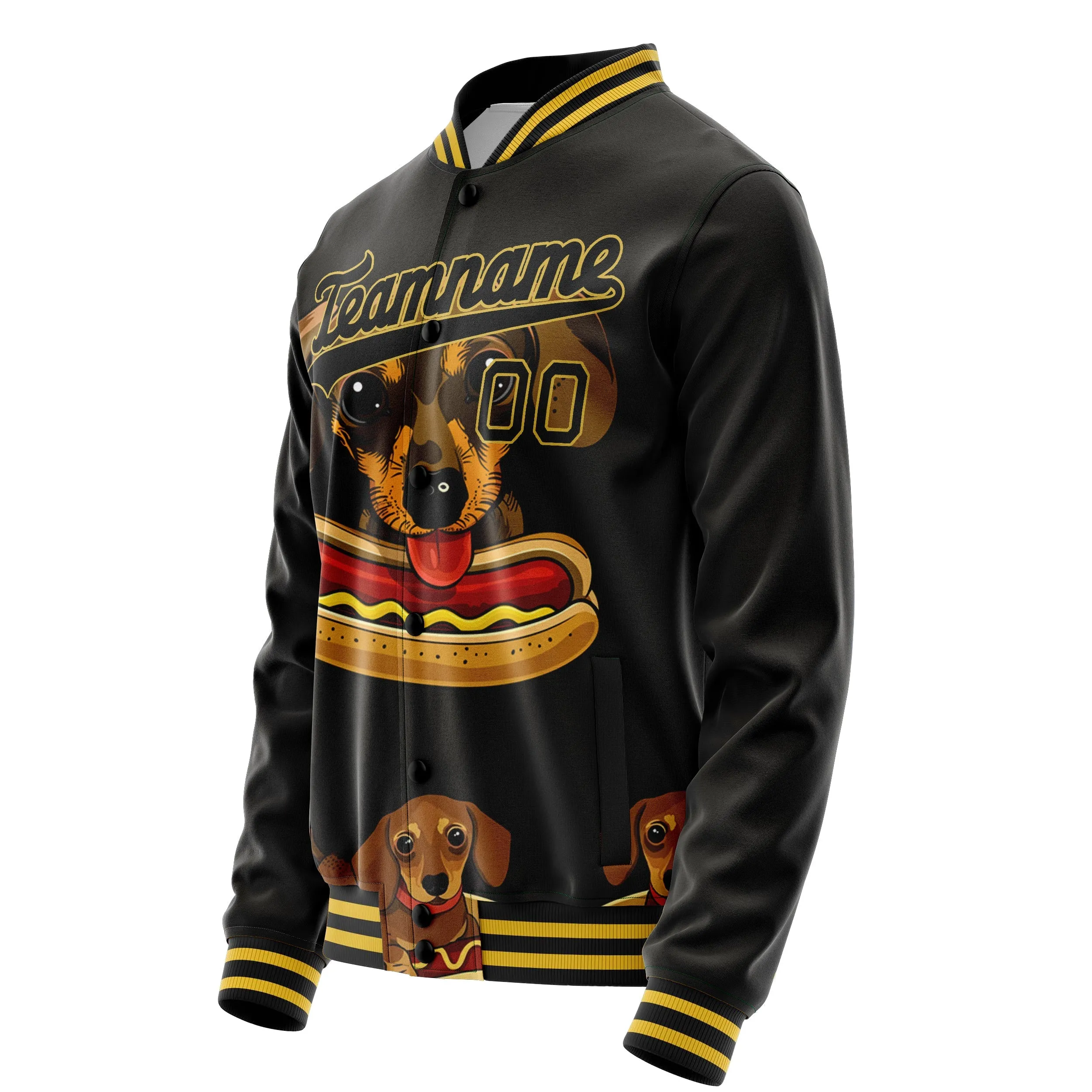 Custom Hot Dog and Puppy Jacket sold by Tailorly product image thumbnail 3