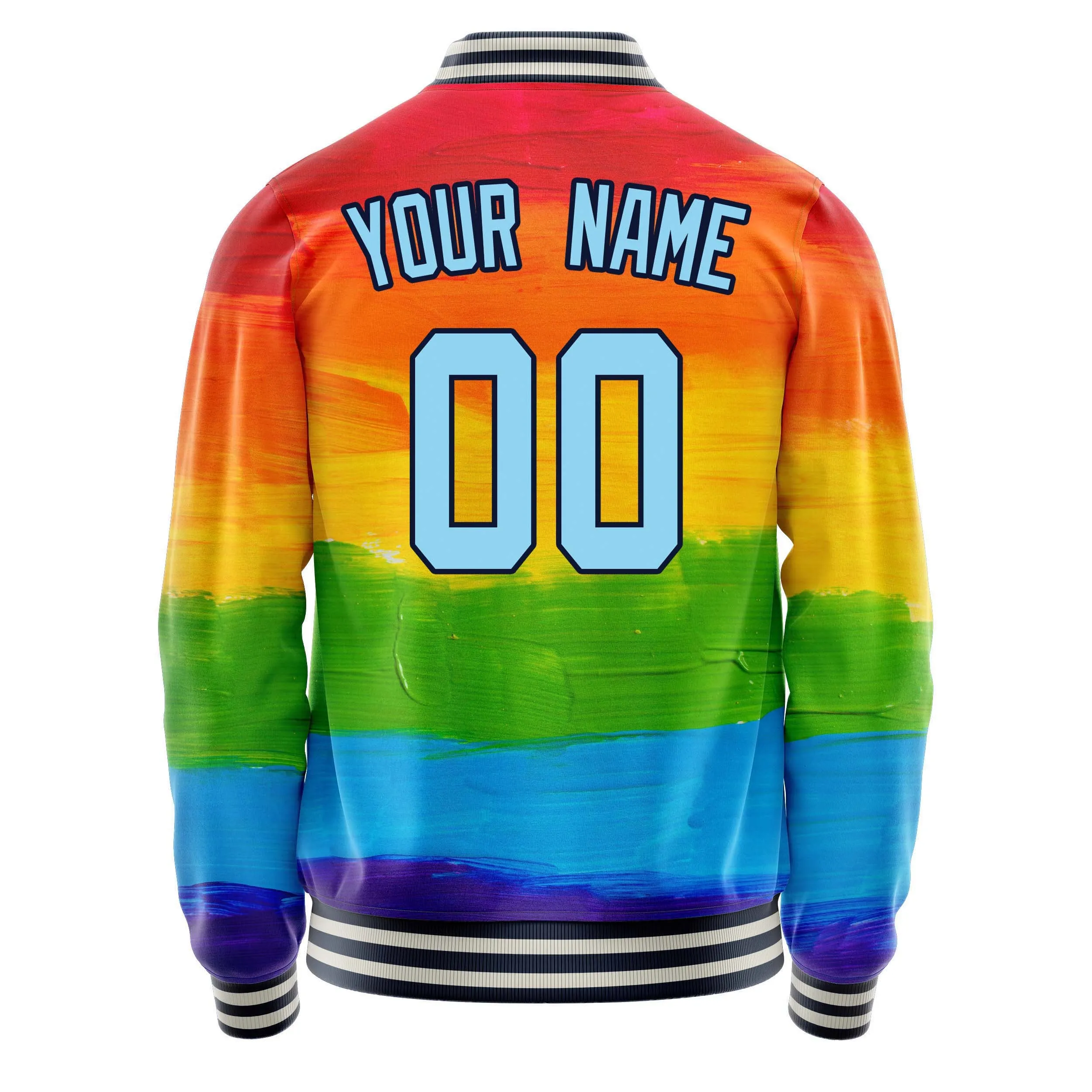 Custom Rainbow Jacket sold by Tailorly product image thumbnail 4