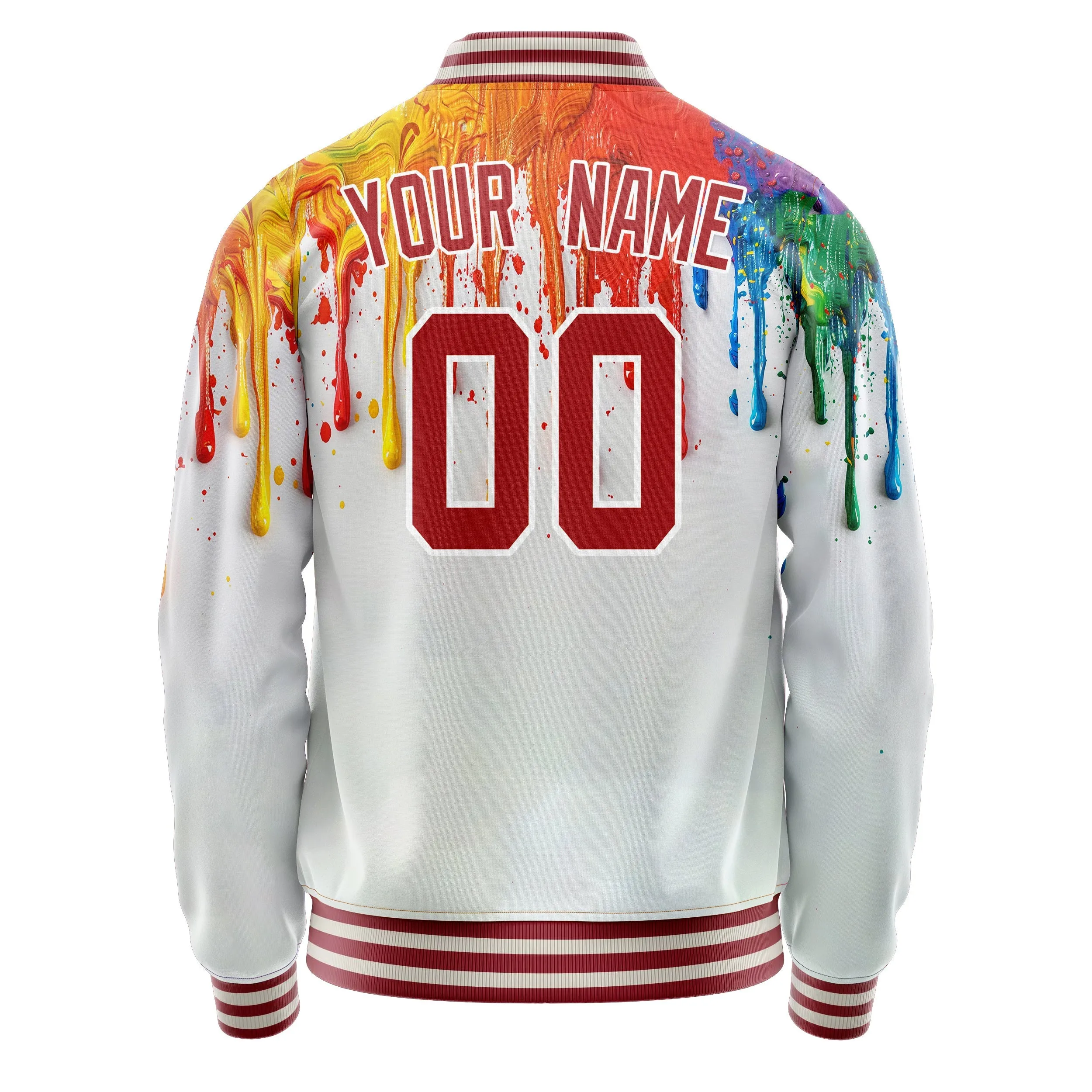 Custom Paint Drops Jacket sold by Tailorly product image thumbnail 4