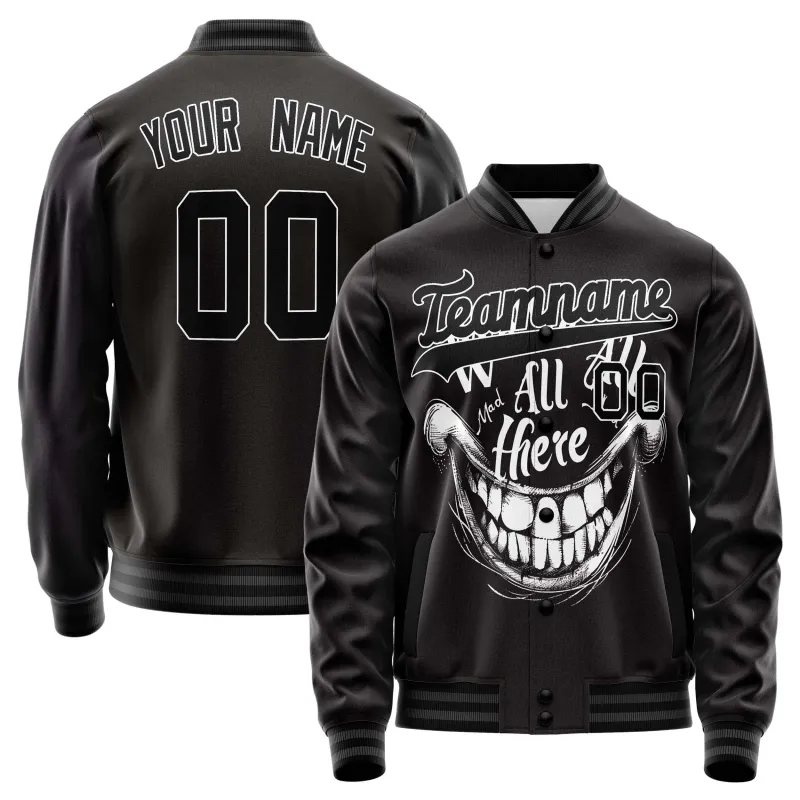 Custom Smiling Mouth Jacket sold by Tailorly