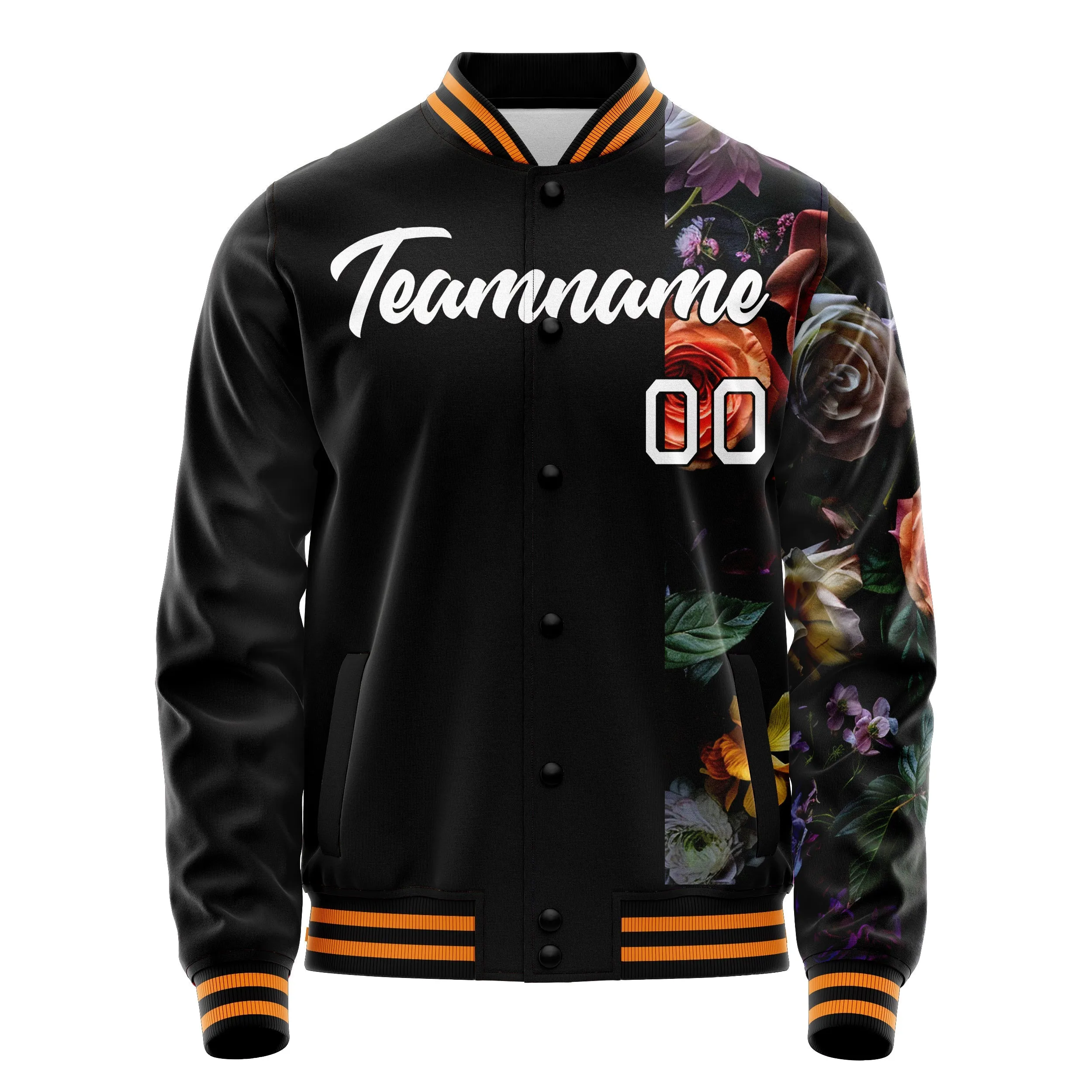 Custom Vintage Rose Jacket sold by Tailorly product image thumbnail 2