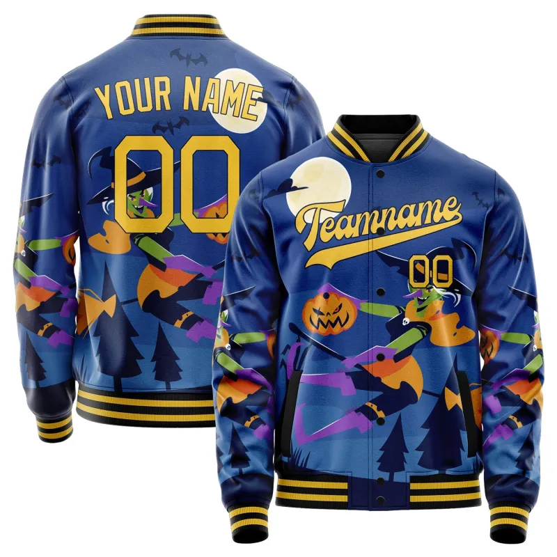Custom Navy Halloween Jacket sold by Tailorly