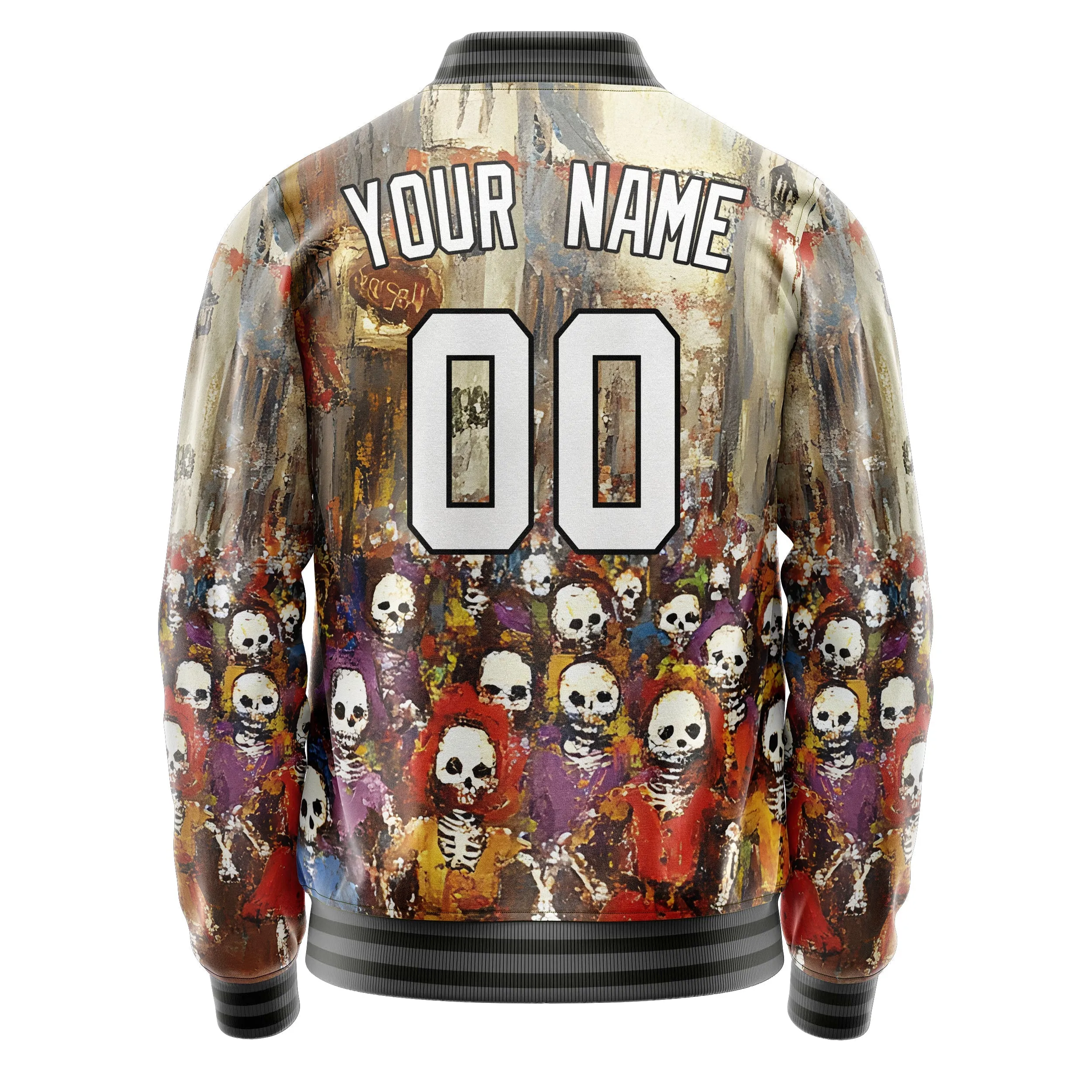Custom Cream Halloween Jacket sold by Tailorly product image thumbnail 4