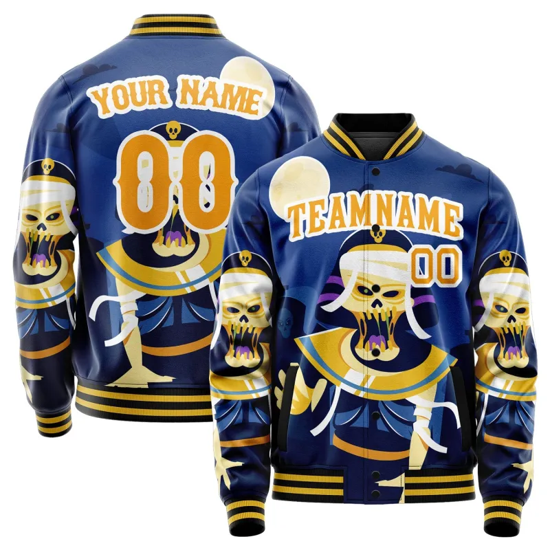 Custom Royal Halloween Jacket sold by Tailorly