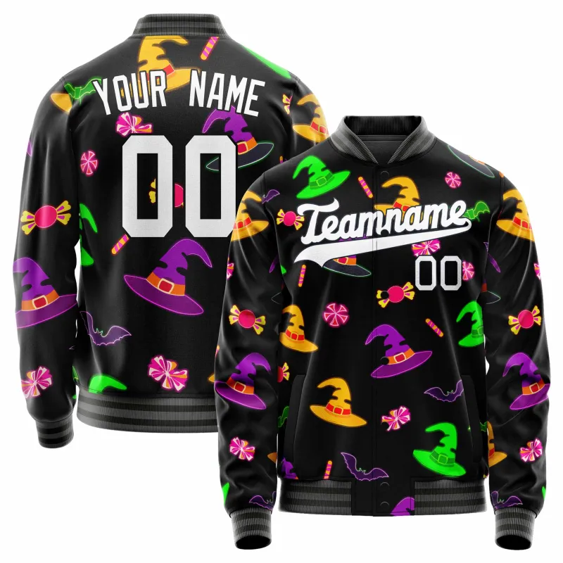 Custom Black Halloween Jacket sold by Tailorly